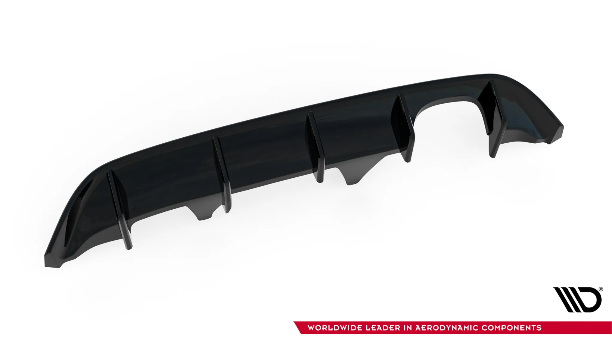 Diffuser V.1 Ford Fiesta Mk7 ST / ST-Line 2016 - 2023 | Glossy Black Edition – bilde 5