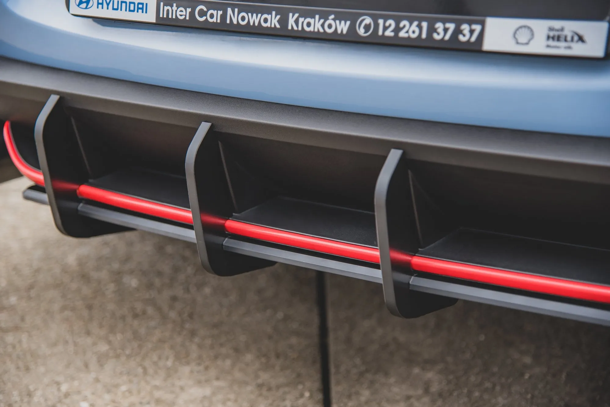Diffuser V.1 Hyundai i30 III N 2017 -> | Street Pro Black Edition – bilde 4