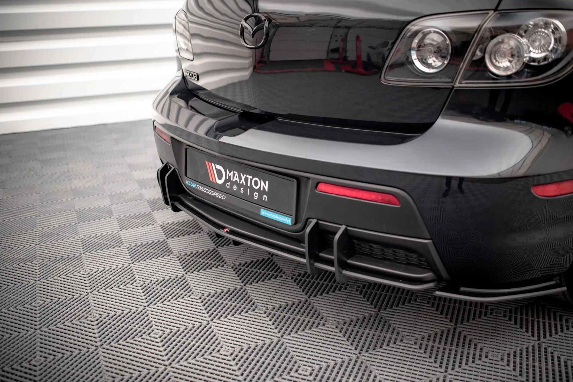Diffuser V.1 Mazda 3 MPS (Mk1) 2006-2008 | Street Pro Black Edition – bilde 5