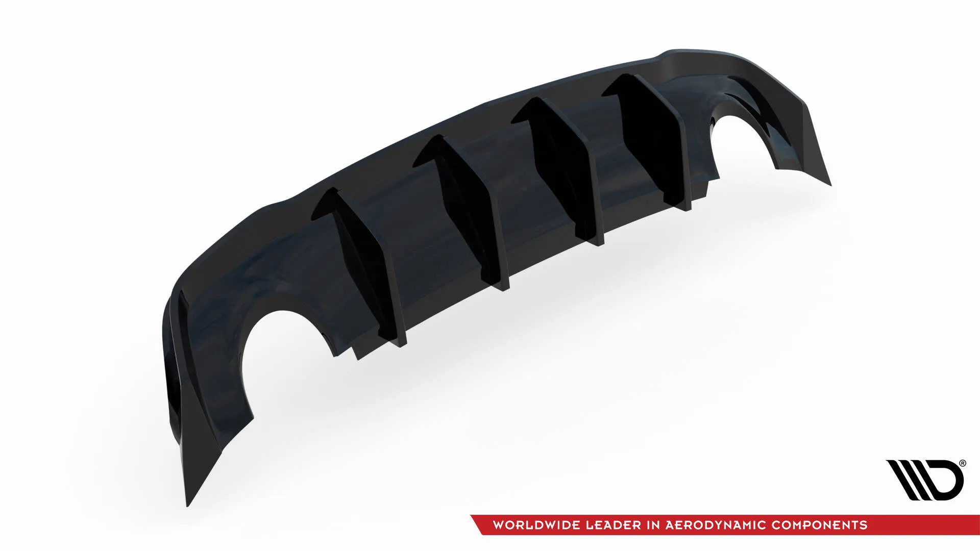 Diffuser V.1 Opel Astra J Gtc Opc-line 2011-2018 | Glossy Black Edition – bilde 6