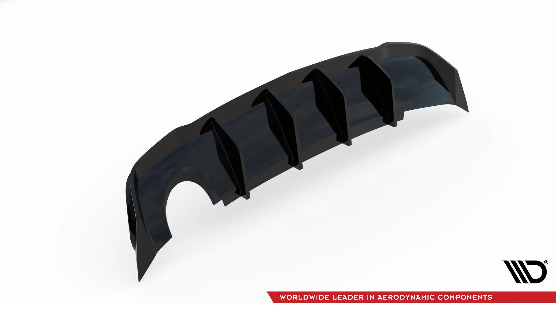 Diffuser V.1 Opel Astra J Gtc Opc-line 2011-2018 (v2) | Glossy Black Edition – bilde 6