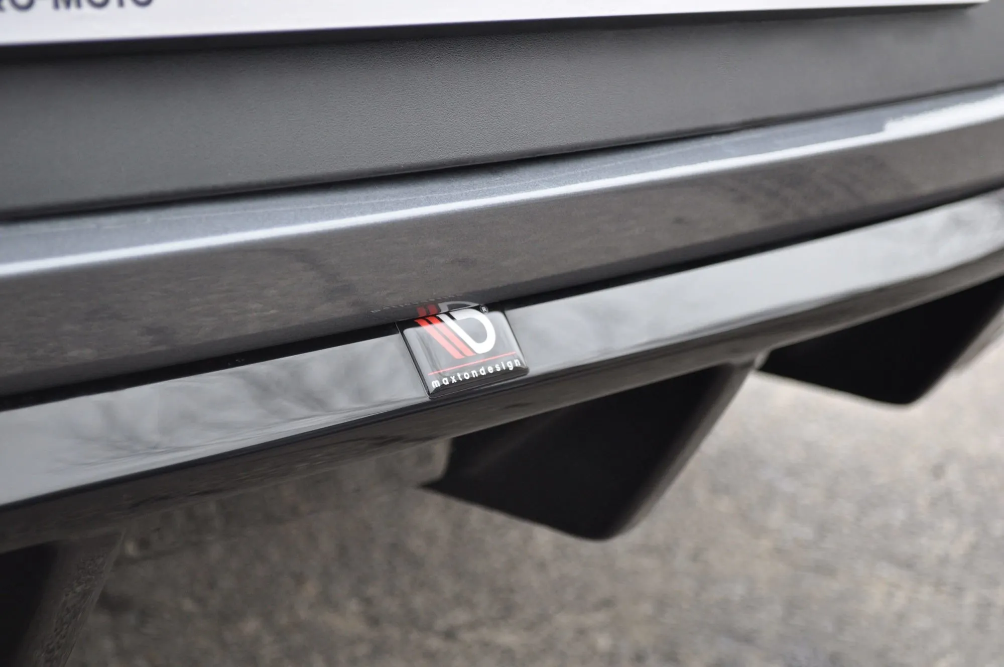 Diffuser V.1 Seat Leon III Cupra / Leon FR Facelift 2017-2020 | Glossy Black Edition – bilde 2