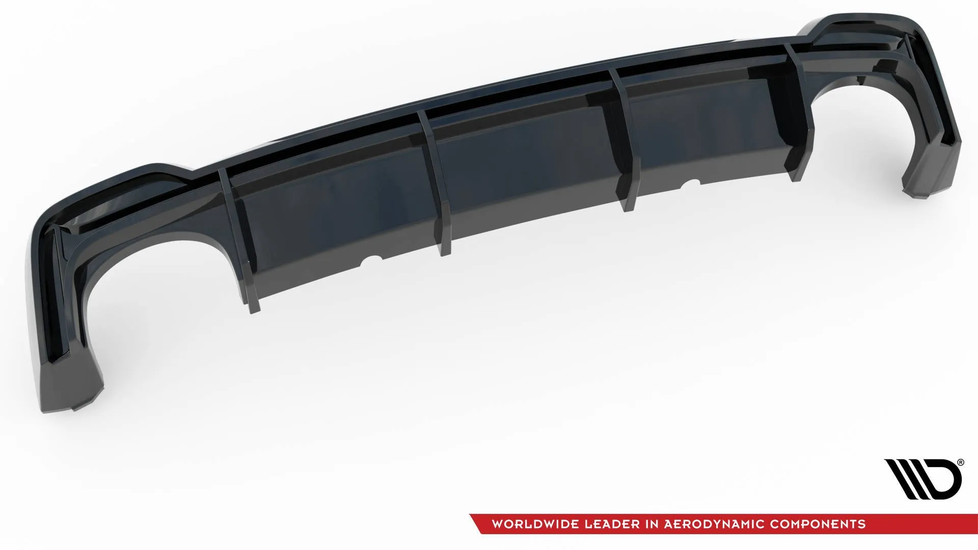 Diffuser V.1 V.1 Audi RS6 C8 2019-> / Audi RS7 C8 2019-> | Glossy Black Edition – bilde 4