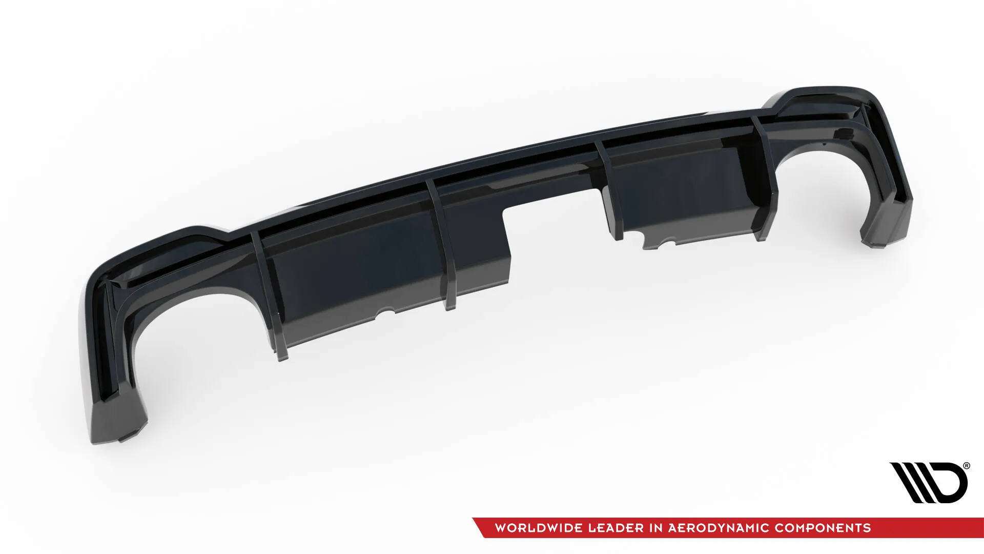 Diffuser V.1 V.1 Audi RS6 C8 2019-> / Audi RS7 C8 2019-> (v2) | Glossy Black Edition – bilde 8