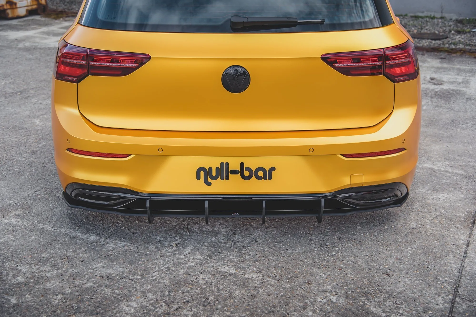 Diffuser V.1 Volkswagen Golf (Mk8) 2019-2026 | Street Pro Black Edition – bilde 2