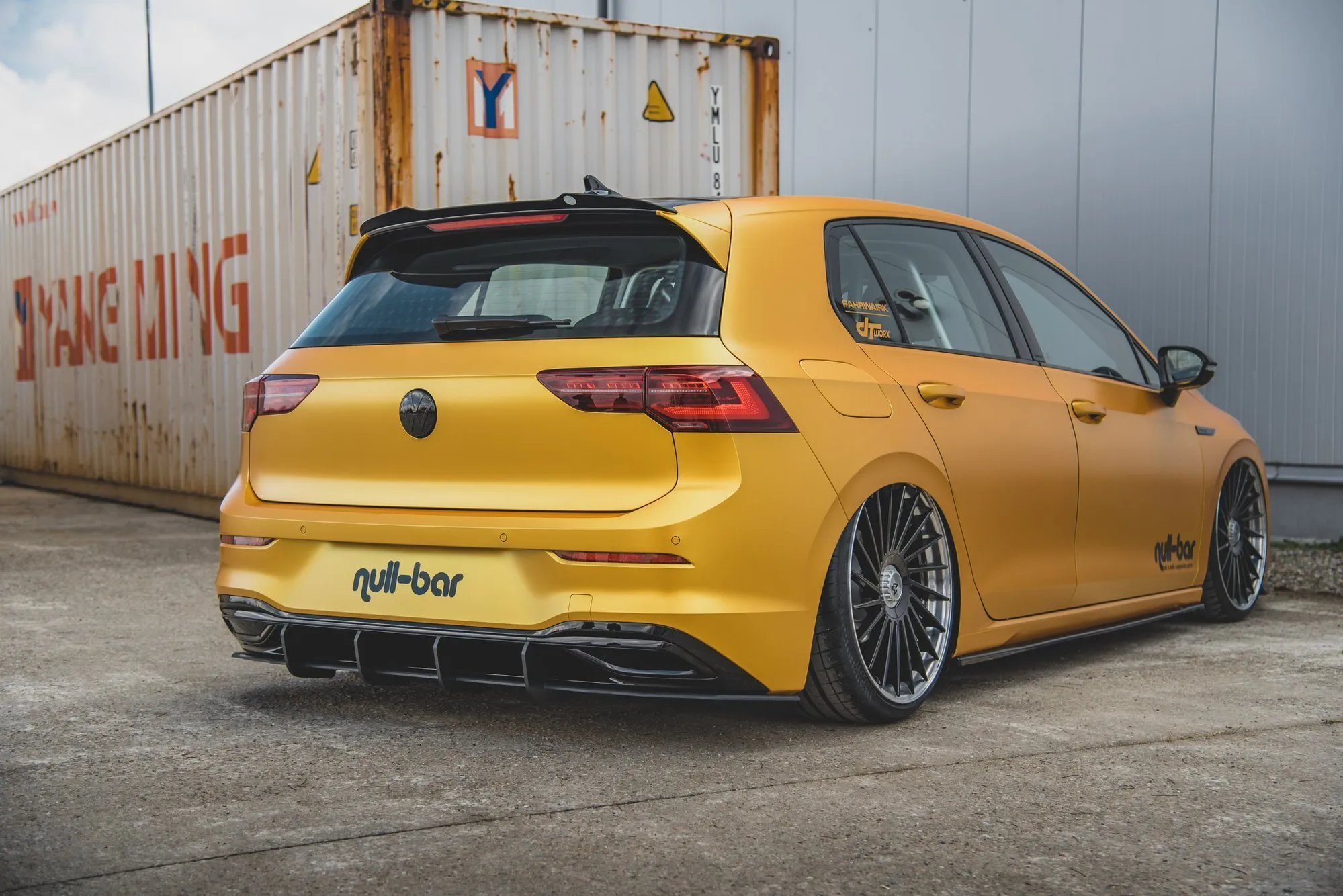 Diffuser V.1 Volkswagen Golf (Mk8) 2019-2026 | Street Pro Black Edition – bilde 3