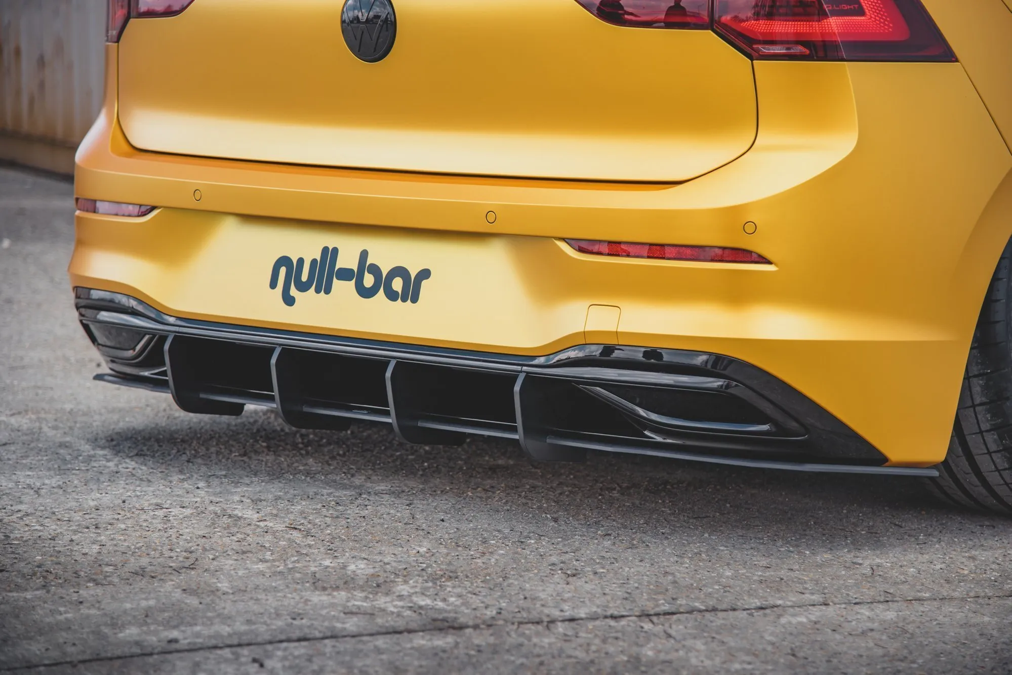 Diffuser V.1 Volkswagen Golf (Mk8) 2019-2026 | Street Pro Black Edition – bilde 4