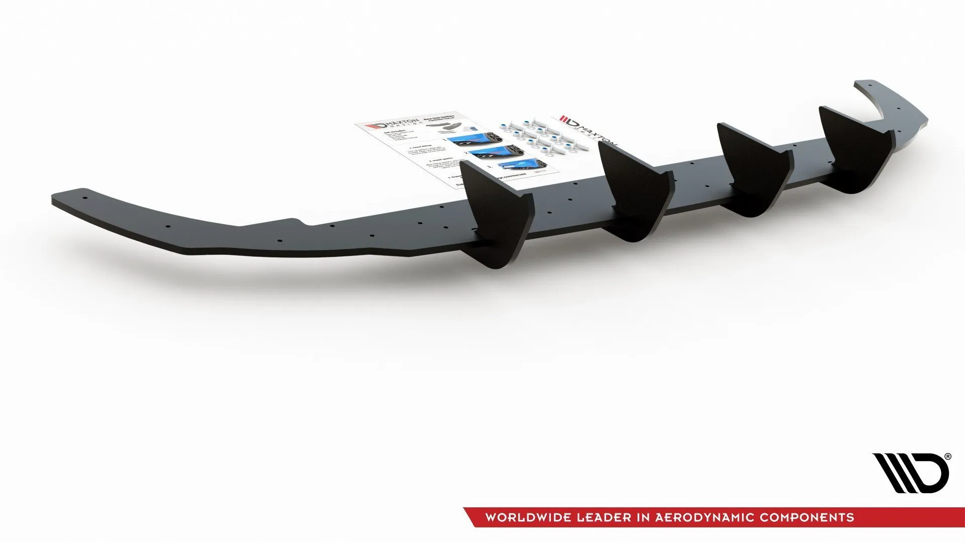 Diffuser V.1 Volkswagen Golf (Mk8) 2019-2026 | Street Pro Black Edition – bilde 7