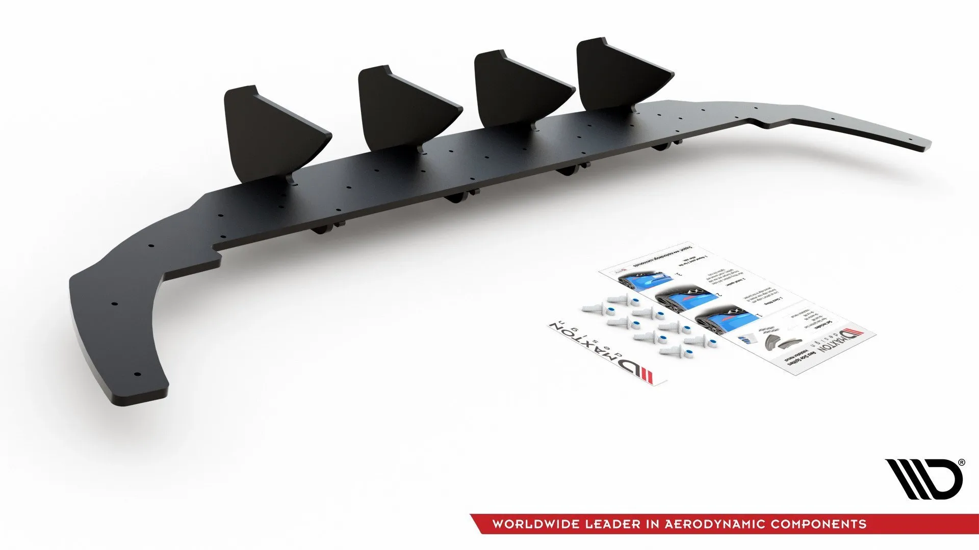 Diffuser V.1 Volkswagen Golf (Mk8) 2019-2026 | Street Pro Black Edition – bilde 8