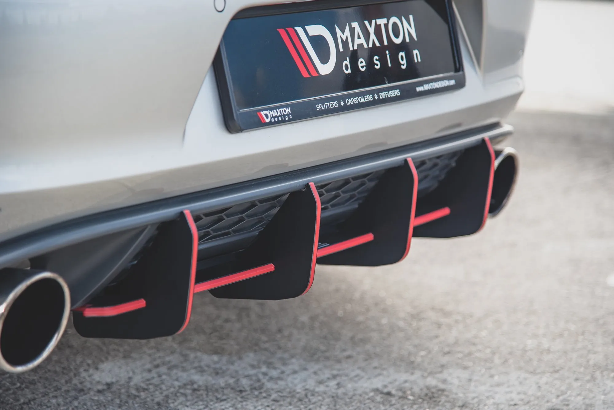 Diffuser V.1 VW Golf 7 GTI 2013 - 2017 | Street Pro Black Edition – bilde 10