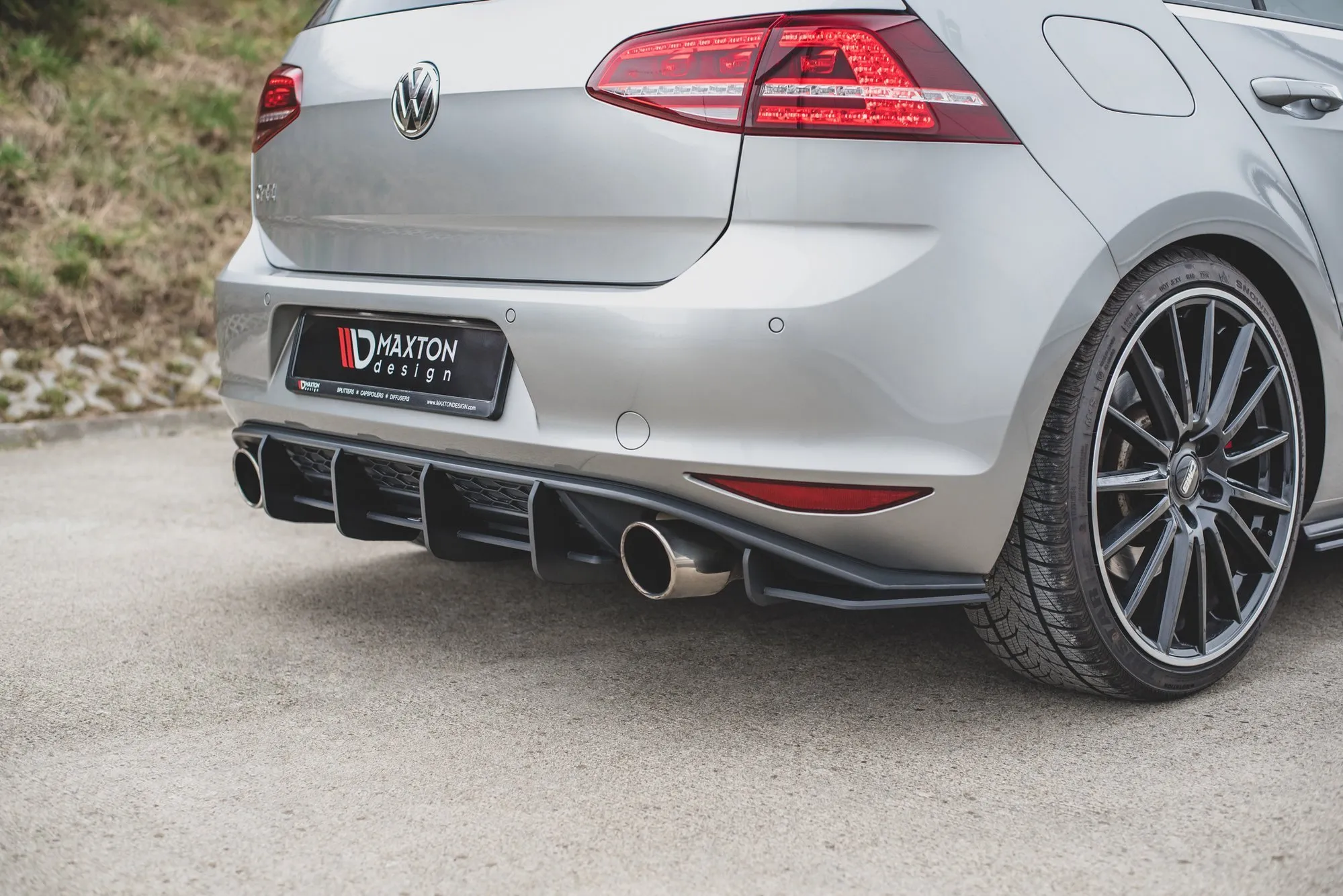 Diffuser V.1 VW Golf 7 GTI 2013 - 2017 | Street Pro Black Edition – bilde 3