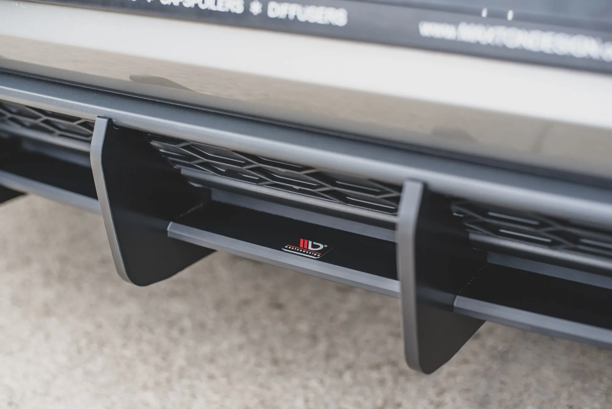 Diffuser V.1 VW Golf 7 GTI 2013 - 2017 | Street Pro Black Edition – bilde 4
