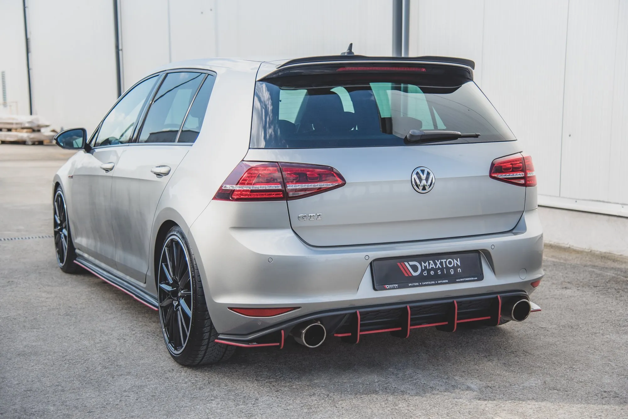 Diffuser V.1 VW Golf 7 GTI 2013 - 2017 | Street Pro Black Edition – bilde 8