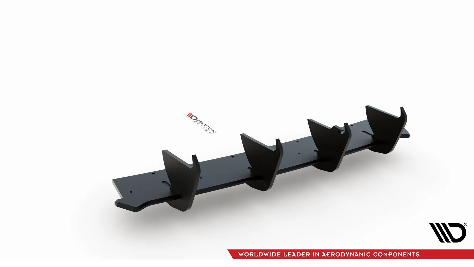 Diffuser V.1 VW Golf 8 GTI / GTI Clubsport / R-line 2020-> | Street Pro Black Edition – bilde 9