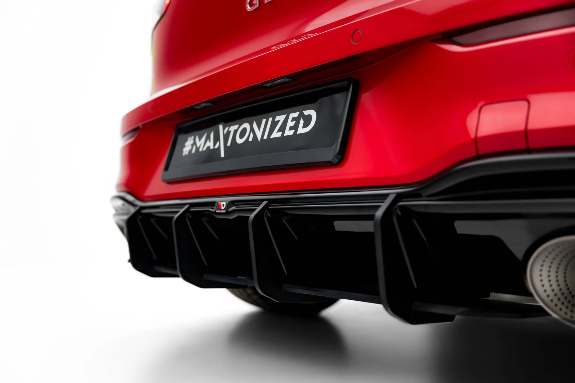 Diffuser V.1 VW Golf GTI Clubsport VIII Facelift 2024 -> | Street Pro Black Edition – bilde 3