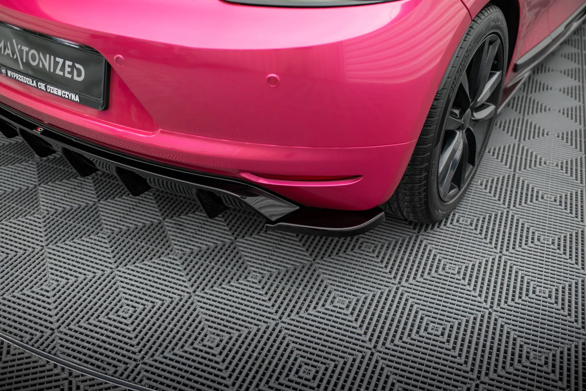 Diffuser V.1 VW Scirocco III 2008-2014 | Glossy Black Edition – bilde 3