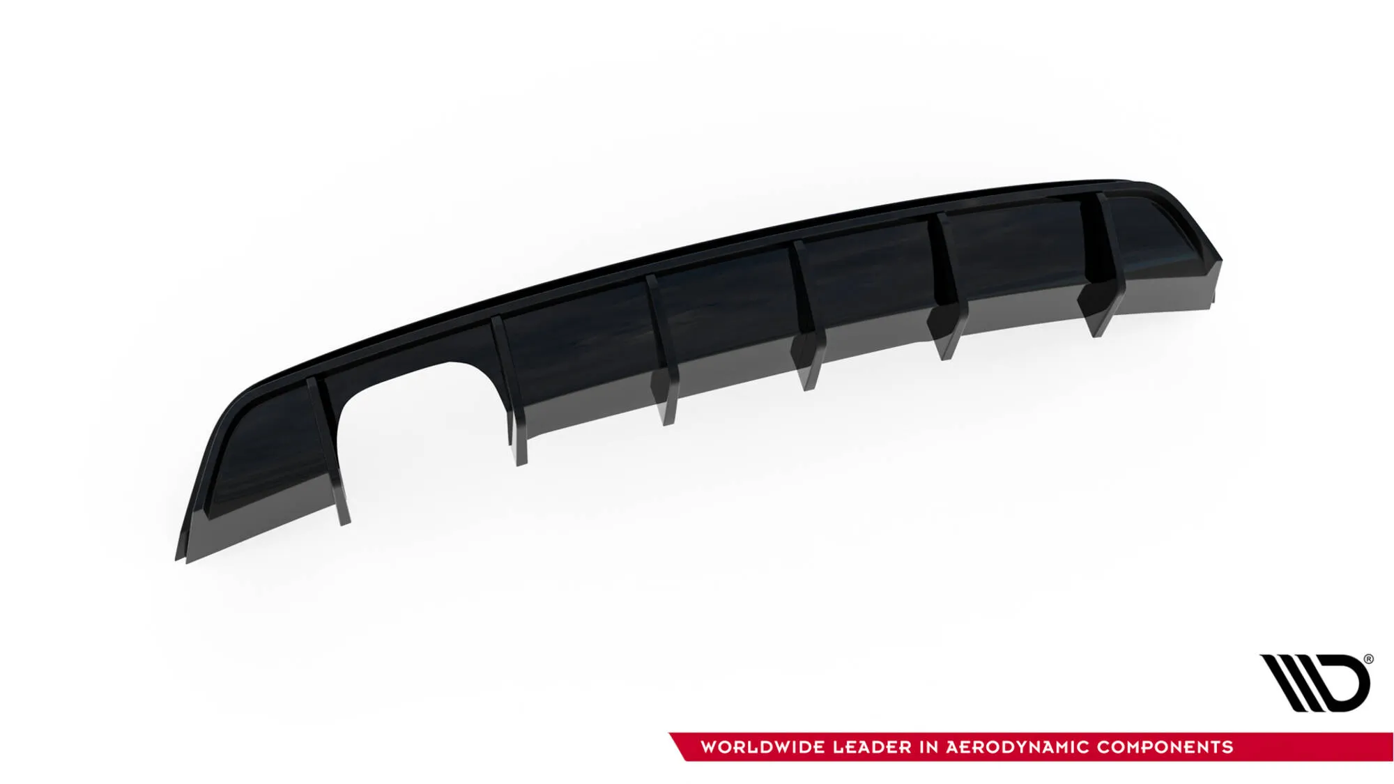 Diffuser V.1 VW Scirocco III 2008-2014 | Glossy Black Edition – bilde 6