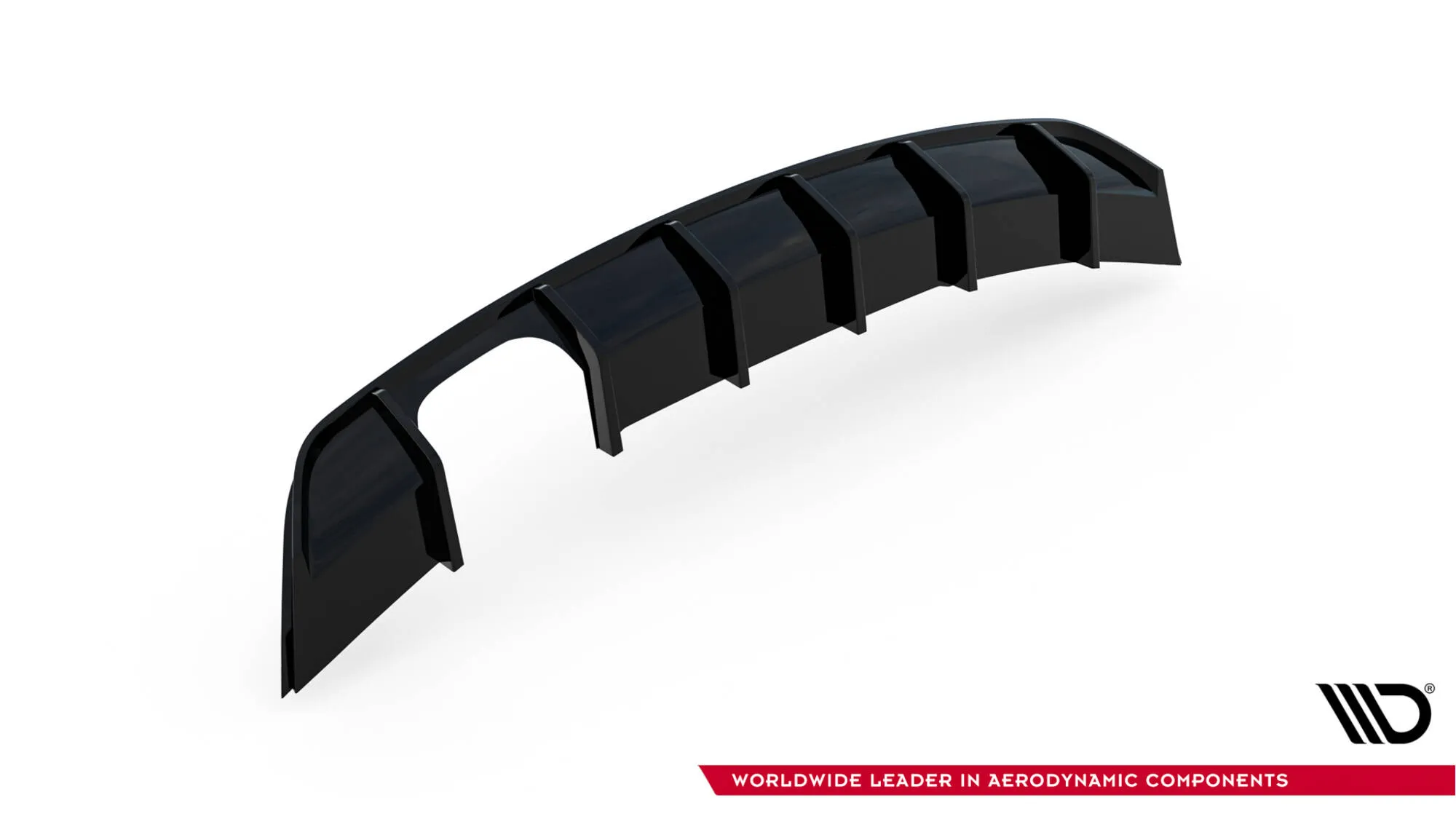 Diffuser V.1 VW Scirocco III 2008-2014 | Glossy Black Edition – bilde 7