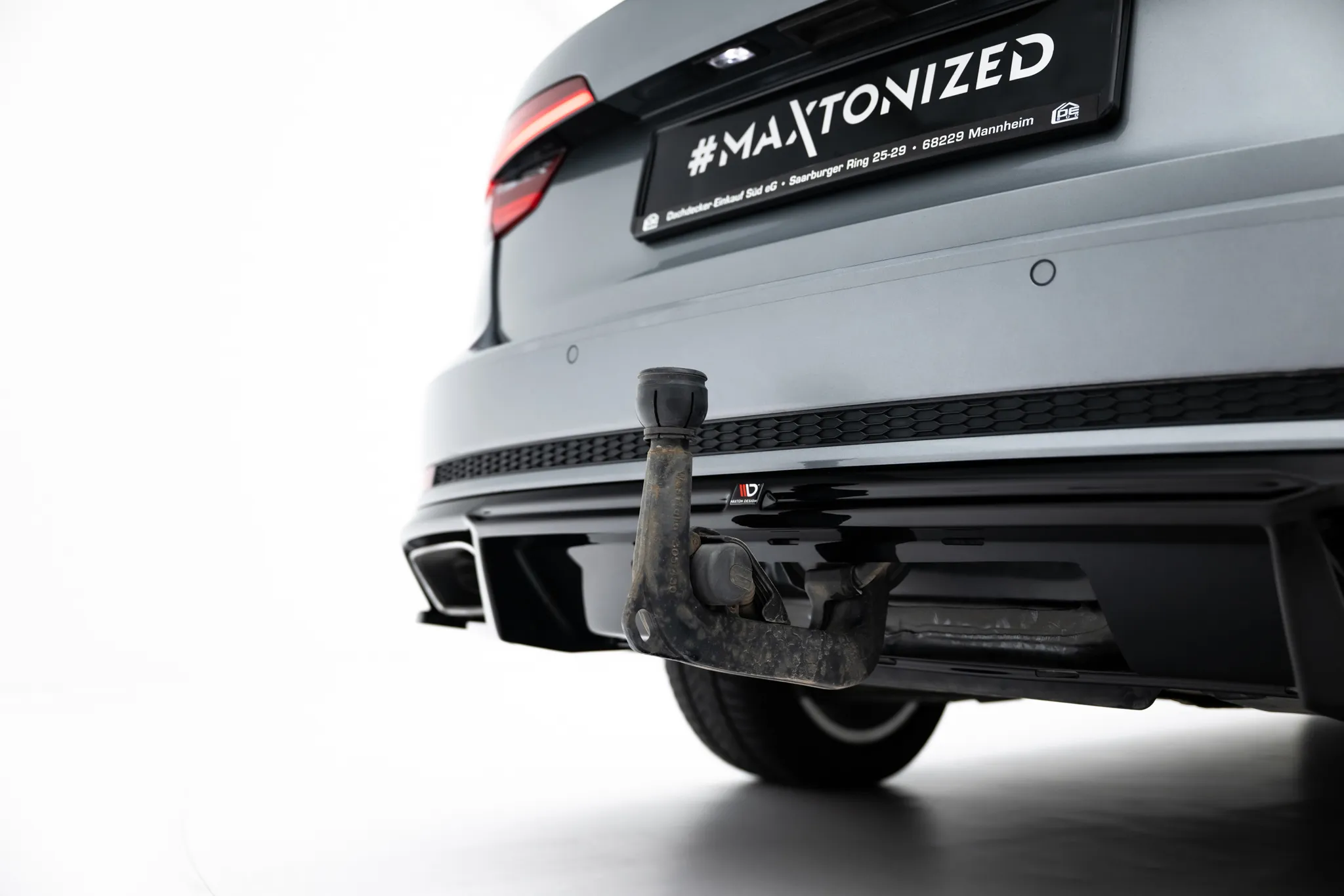 Diffuser V.2 Audi A4 B9 2015 - 2019 | Glossy Black Edition – bilde 4
