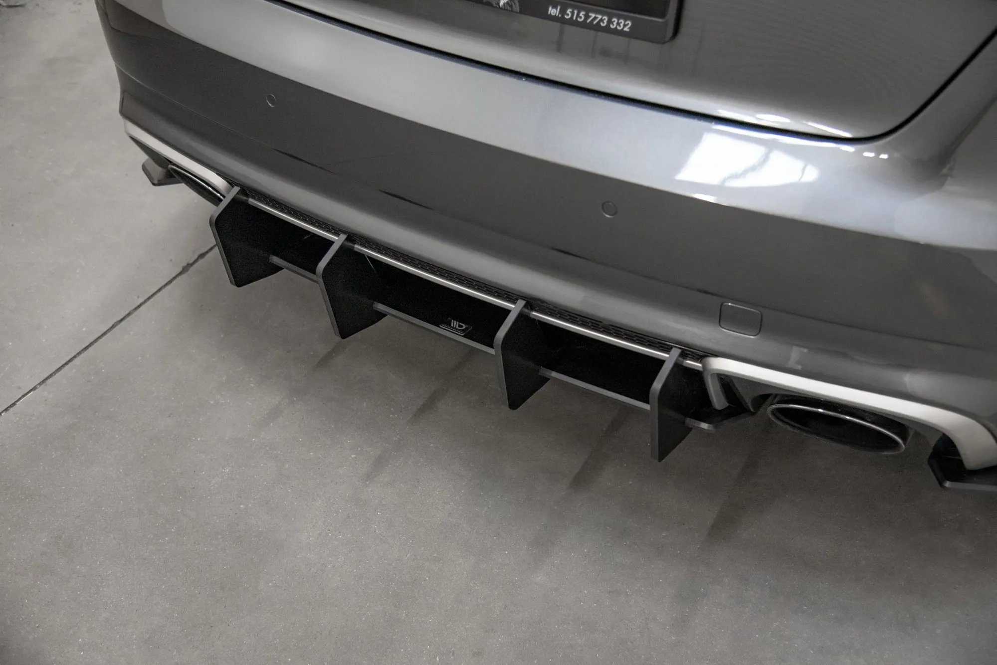 Diffuser V.2 Audi RS3 8V Sportback 2013-2020 | Street Pro Black Edition – bilde 4