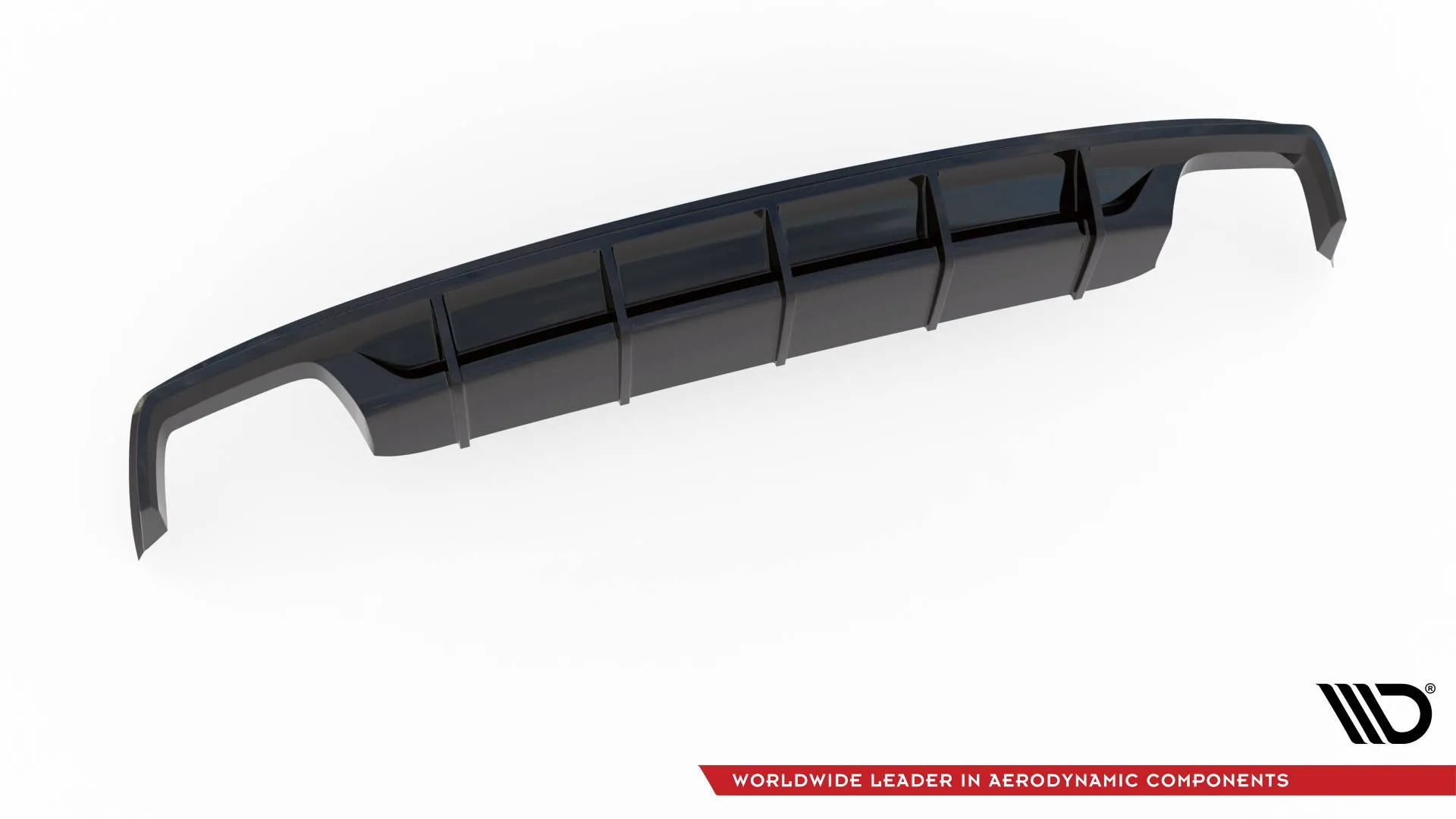 Diffuser V.2 Audi S8 D4 2015-2017 (Facelift) | Glossy Black Edition – bilde 7