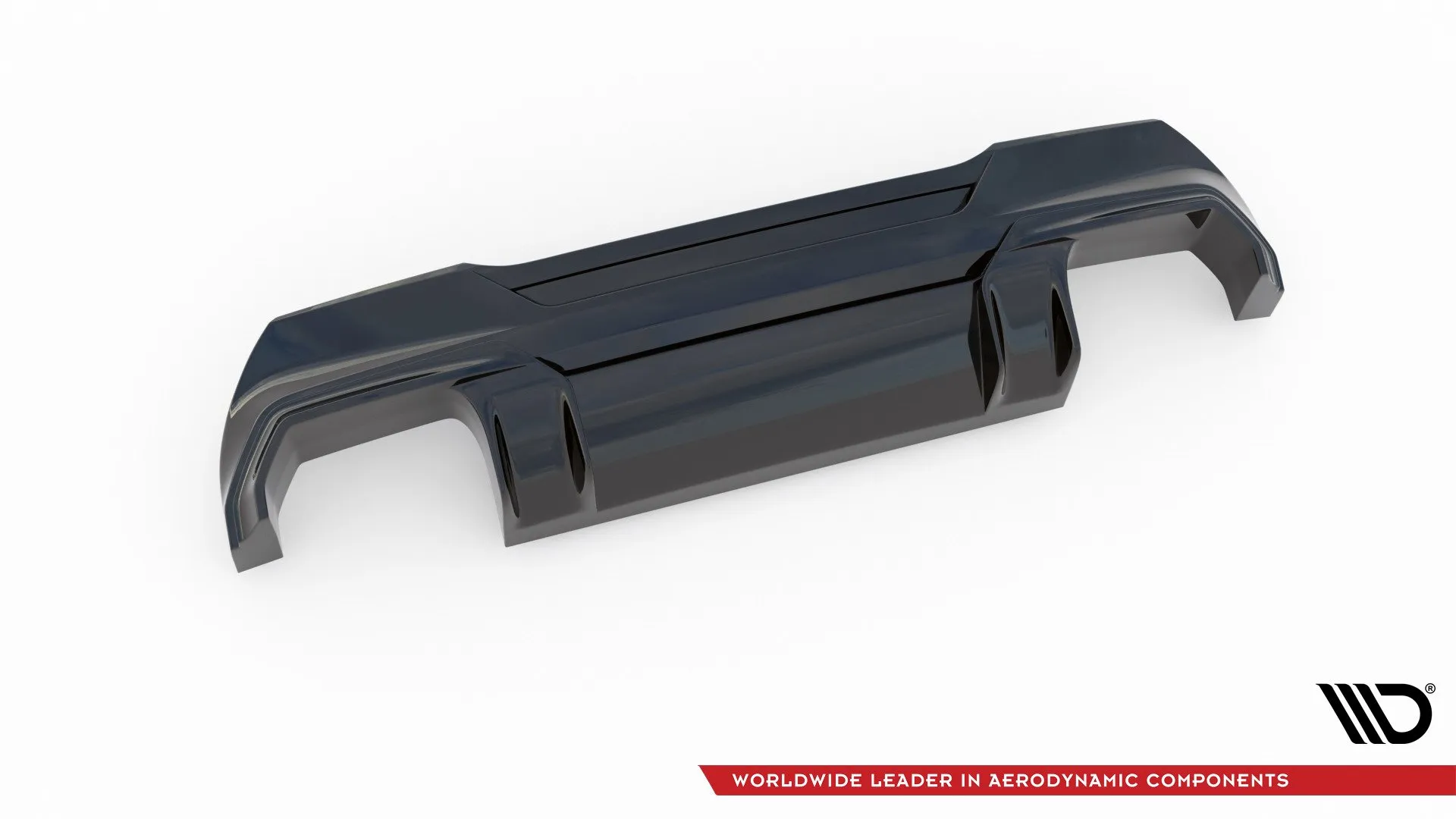 Diffuser V.2 BMW 1 (F40) M-Pack / BMW M135i (F40) 2019 - 2024 | Glossy Black Edition – bilde 7