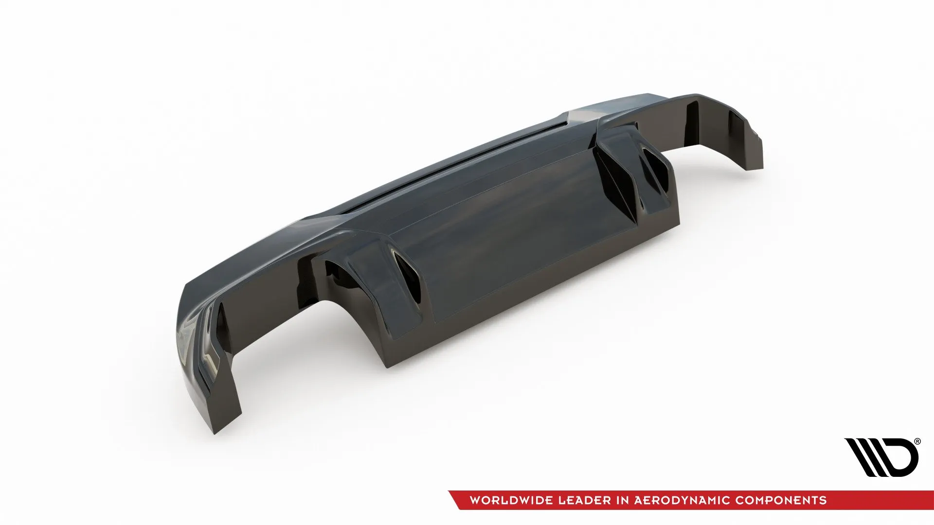 Diffuser V.2 BMW 1 (F40) M-Pack / BMW M135i (F40) 2019 - 2024 | Glossy Black Edition – bilde 8