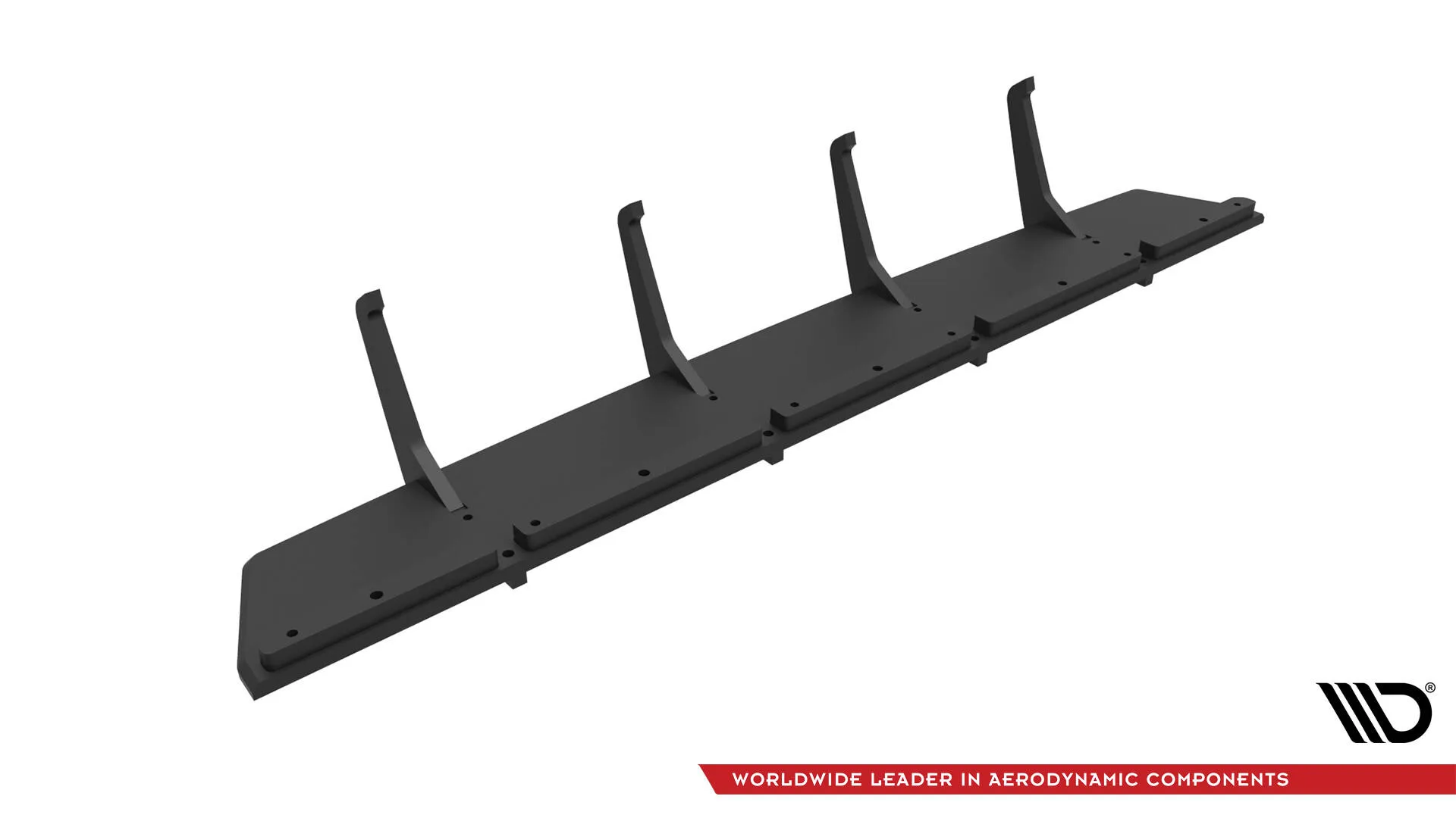 Diffuser V.2 BMW 1 (F40) M-Pack / BMW M135i (F40) 2019 - 2024 | Street Pro Black Edition – bilde 4