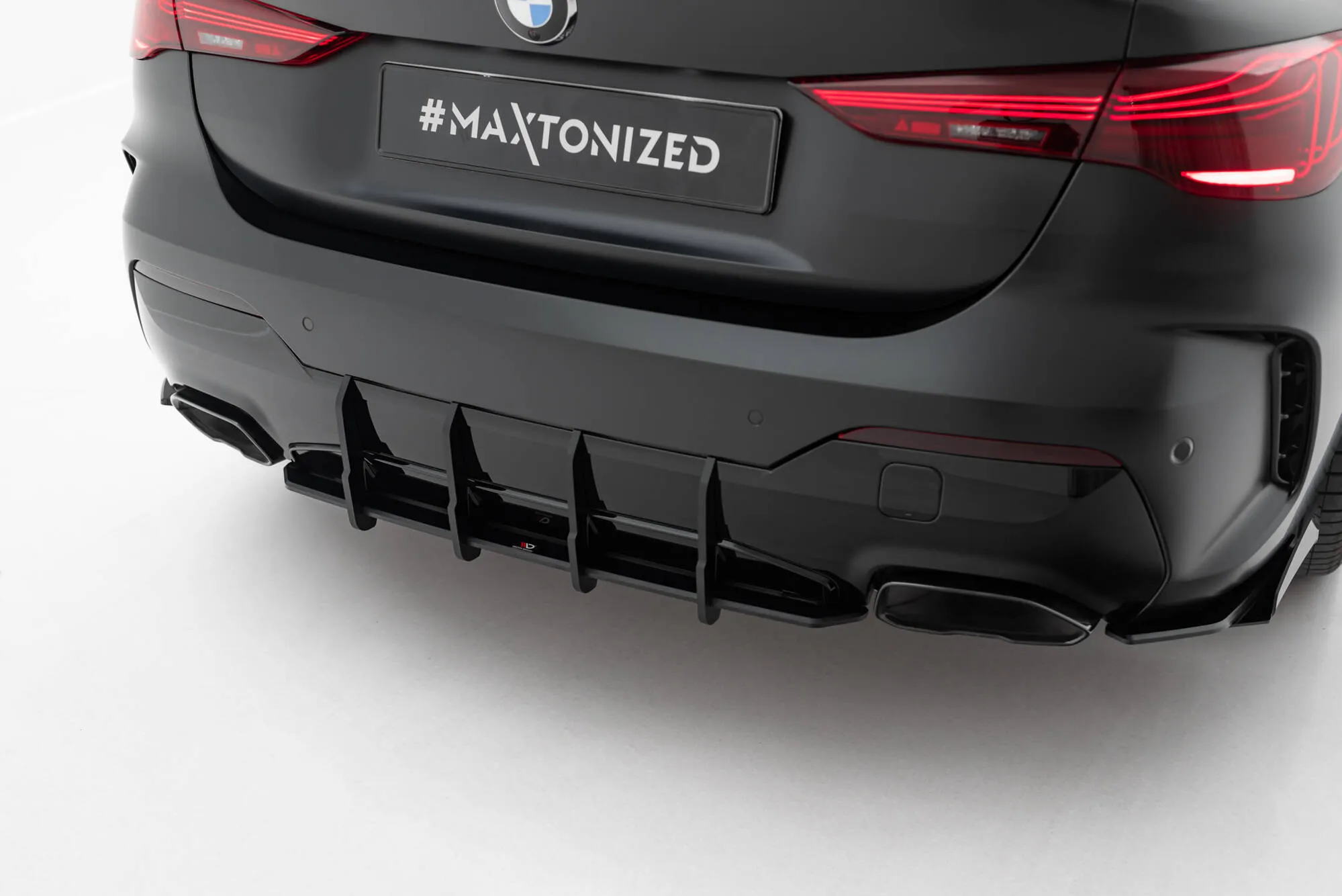 Diffuser V.2 BMW 4 (M-Pack/M440i) (G22/G23) 2020 -> | Street Pro Black Edition