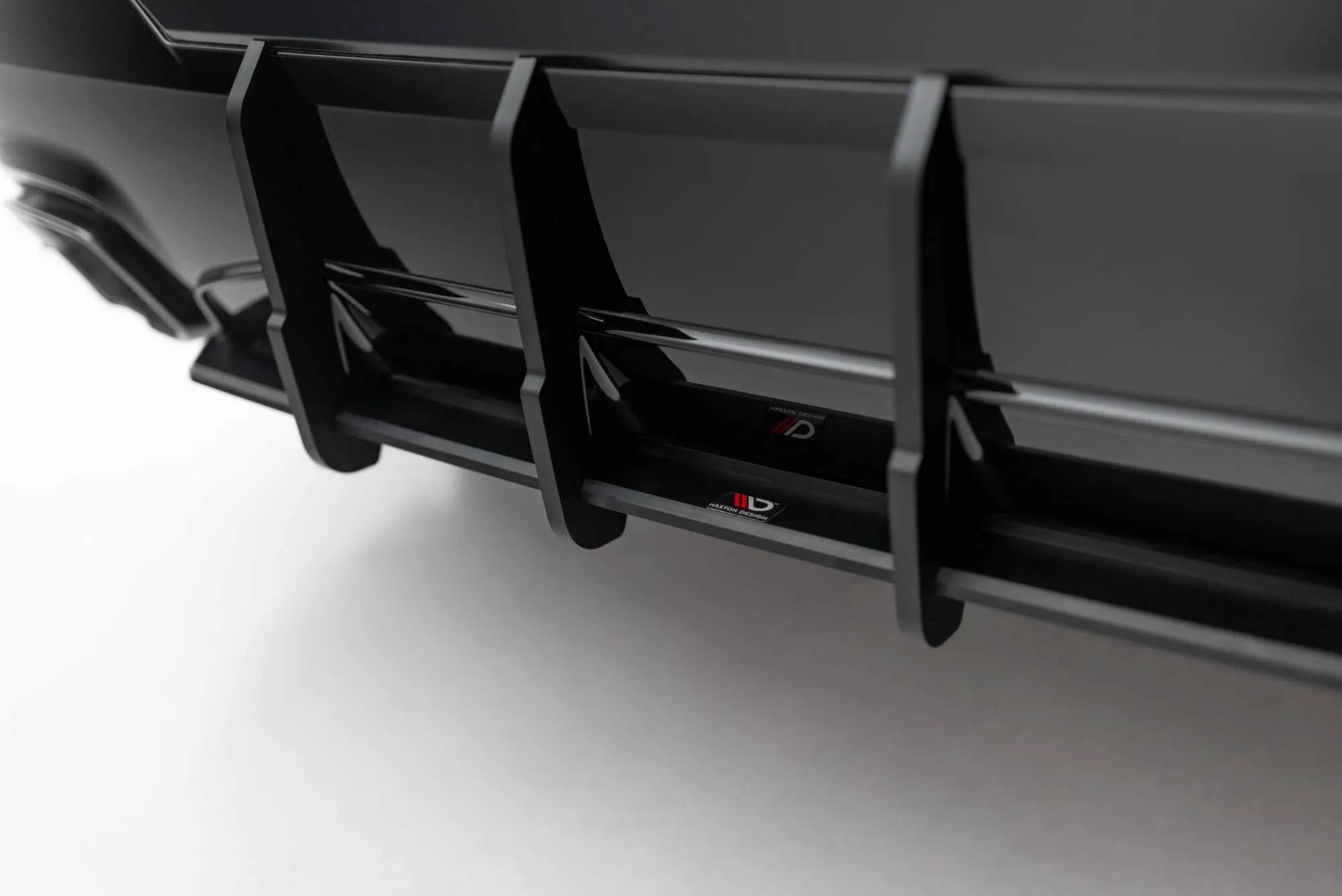 Diffuser V.2 BMW 4 (M-Pack/M440i) (G22/G23) 2020 -> | Street Pro Black Edition – bilde 3