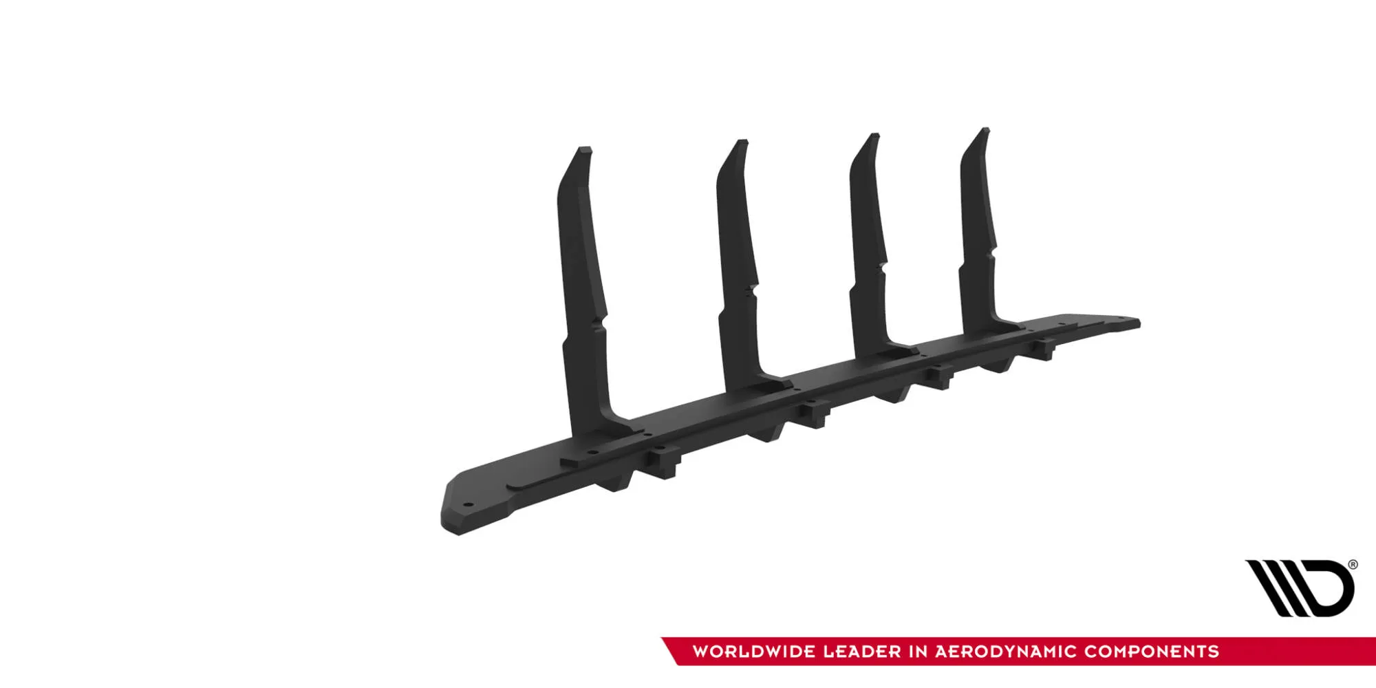 Diffuser V.2 BMW 4 (M-Pack/M440i) (G22/G23) 2020 -> | Street Pro Black Edition – bilde 6