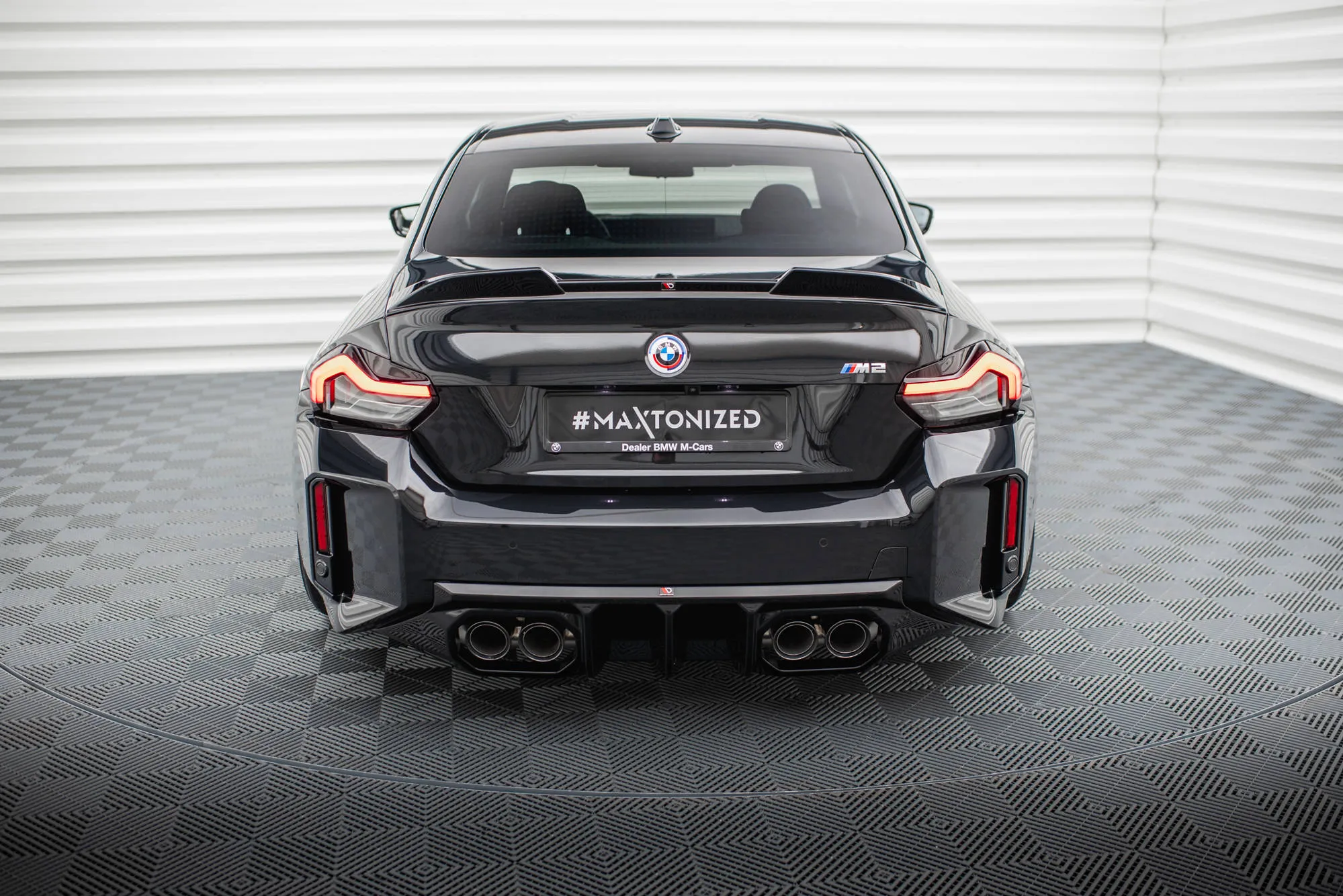 Diffuser V.2 BMW M2 (G87) 2023 -> | Glossy Black Edition