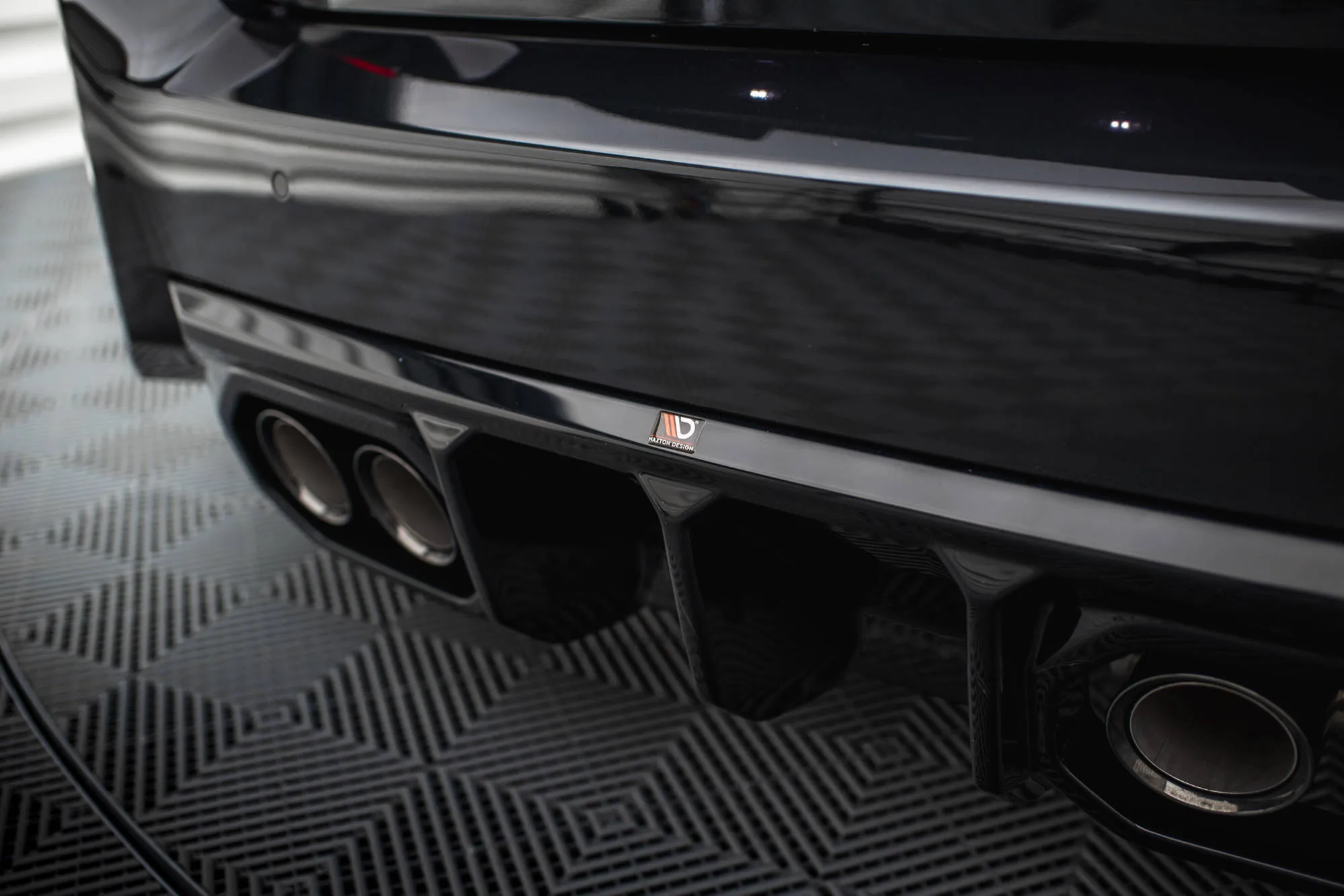 Diffuser V.2 BMW M2 (G87) 2023 -> | Glossy Black Edition – bilde 4