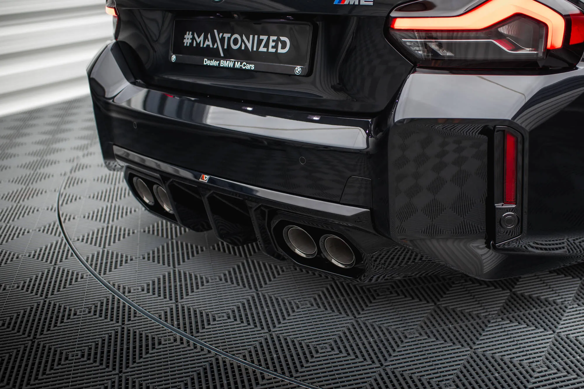 Diffuser V.2 BMW M2 (G87) 2023 -> | Glossy Black Edition – bilde 5