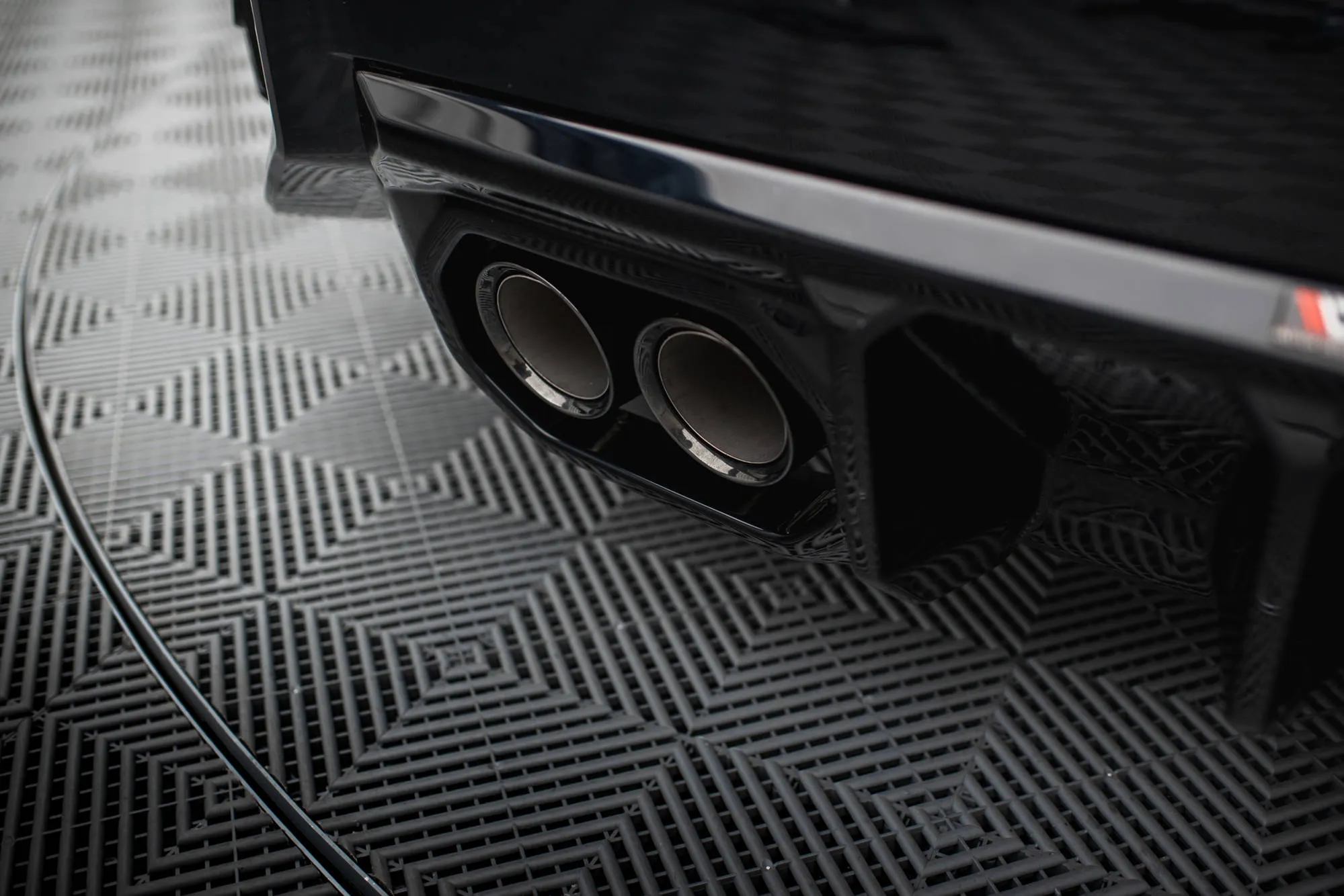 Diffuser V.2 BMW M2 (G87) 2023 -> | Glossy Black Edition – bilde 6