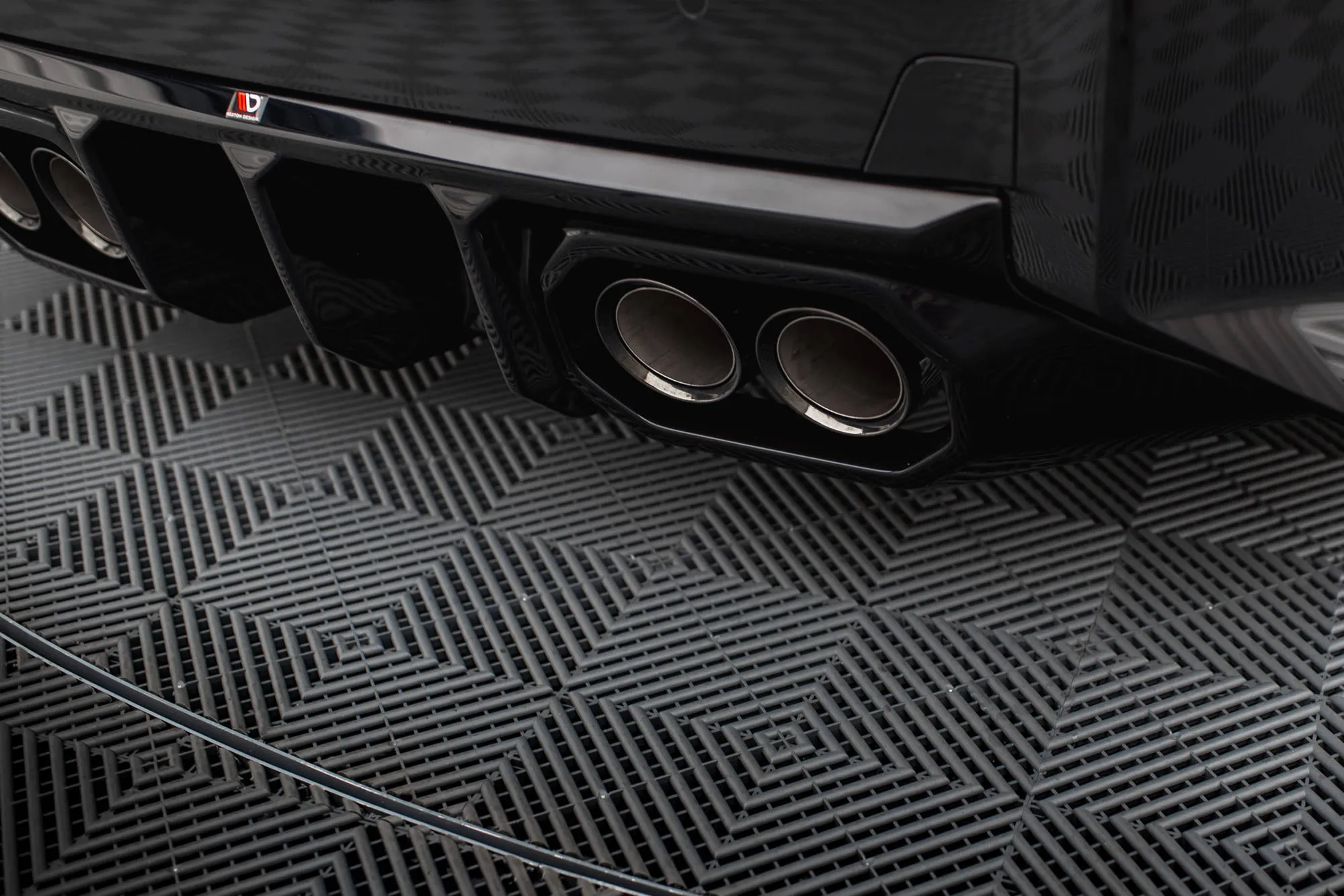 Diffuser V.2 BMW M2 (G87) 2023 -> | Glossy Black Edition – bilde 7