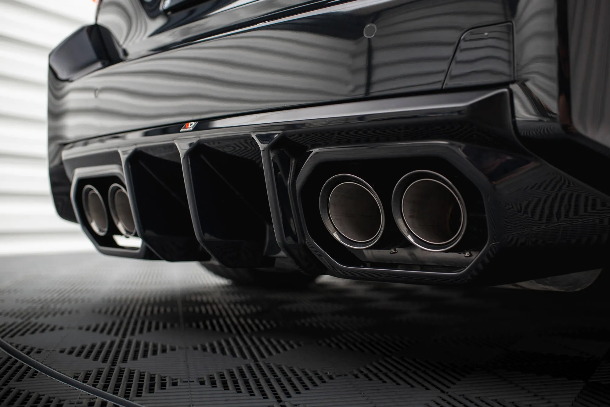 Diffuser V.2 BMW M2 (G87) 2023 -> | Glossy Black Edition – bilde 8