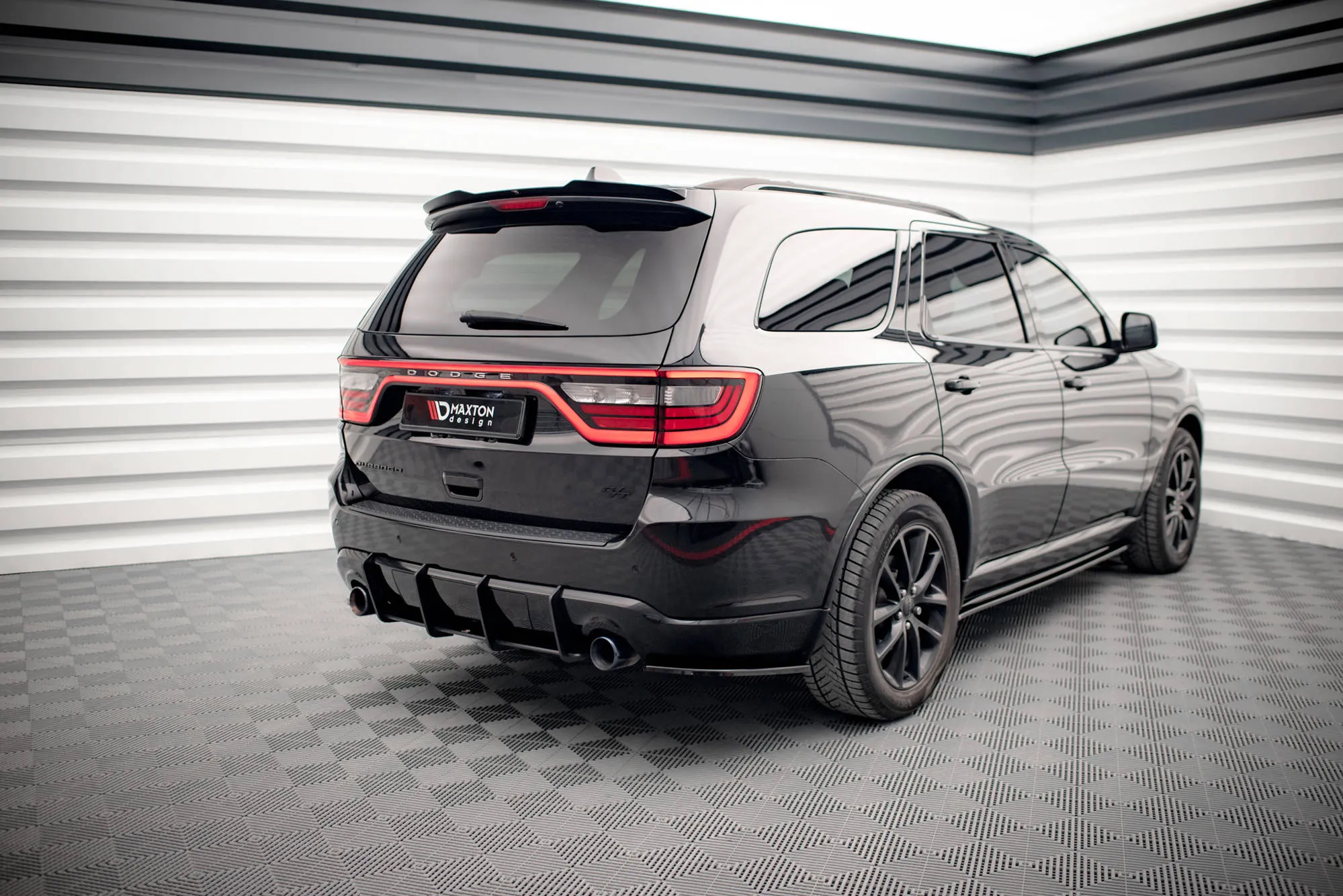 Diffuser V.2 Dodge Durango RT (MK3) 2011 -> | Street Pro Black Edition – bilde 2