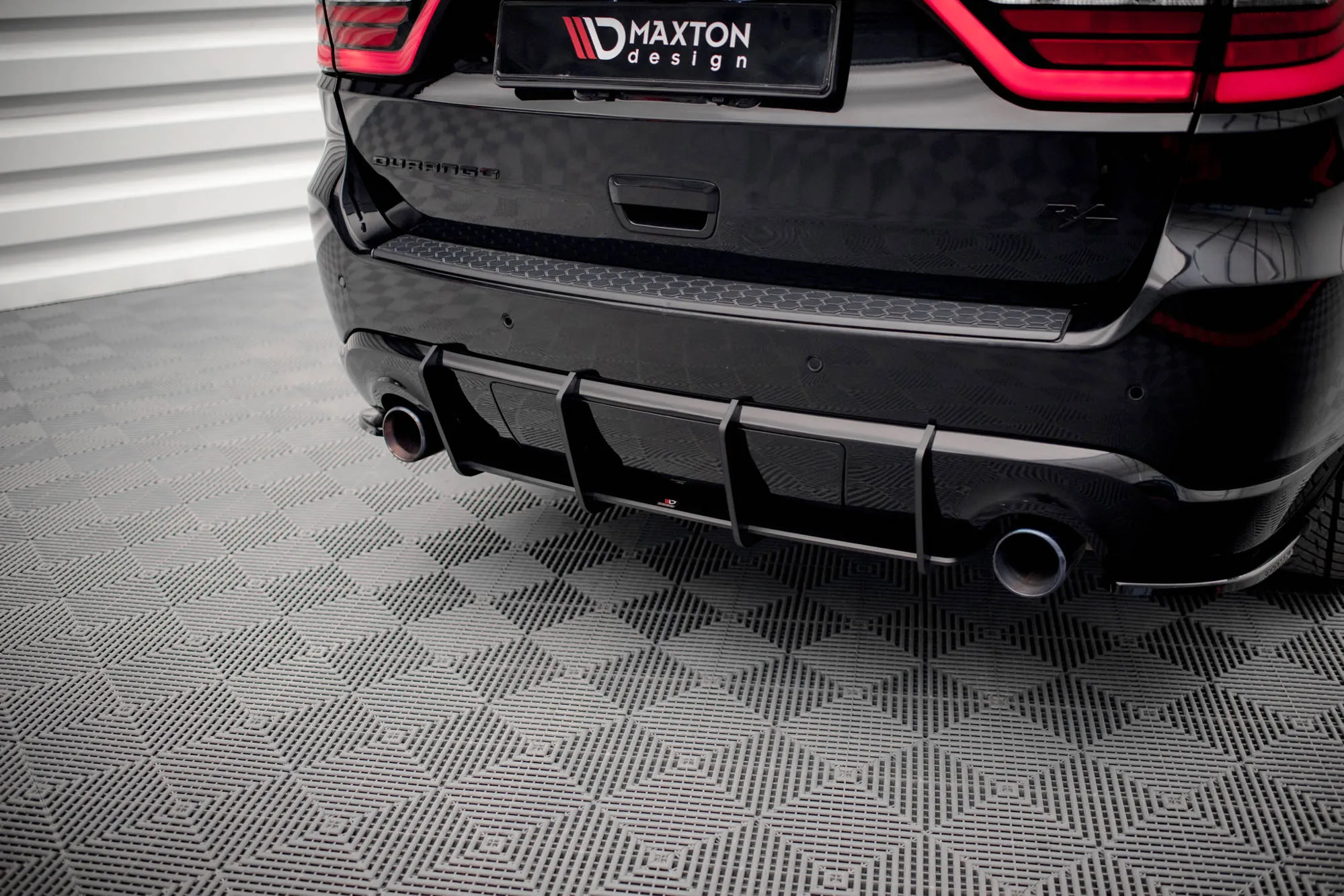 Diffuser V.2 Dodge Durango RT (MK3) 2011 -> | Street Pro Black Edition – bilde 4