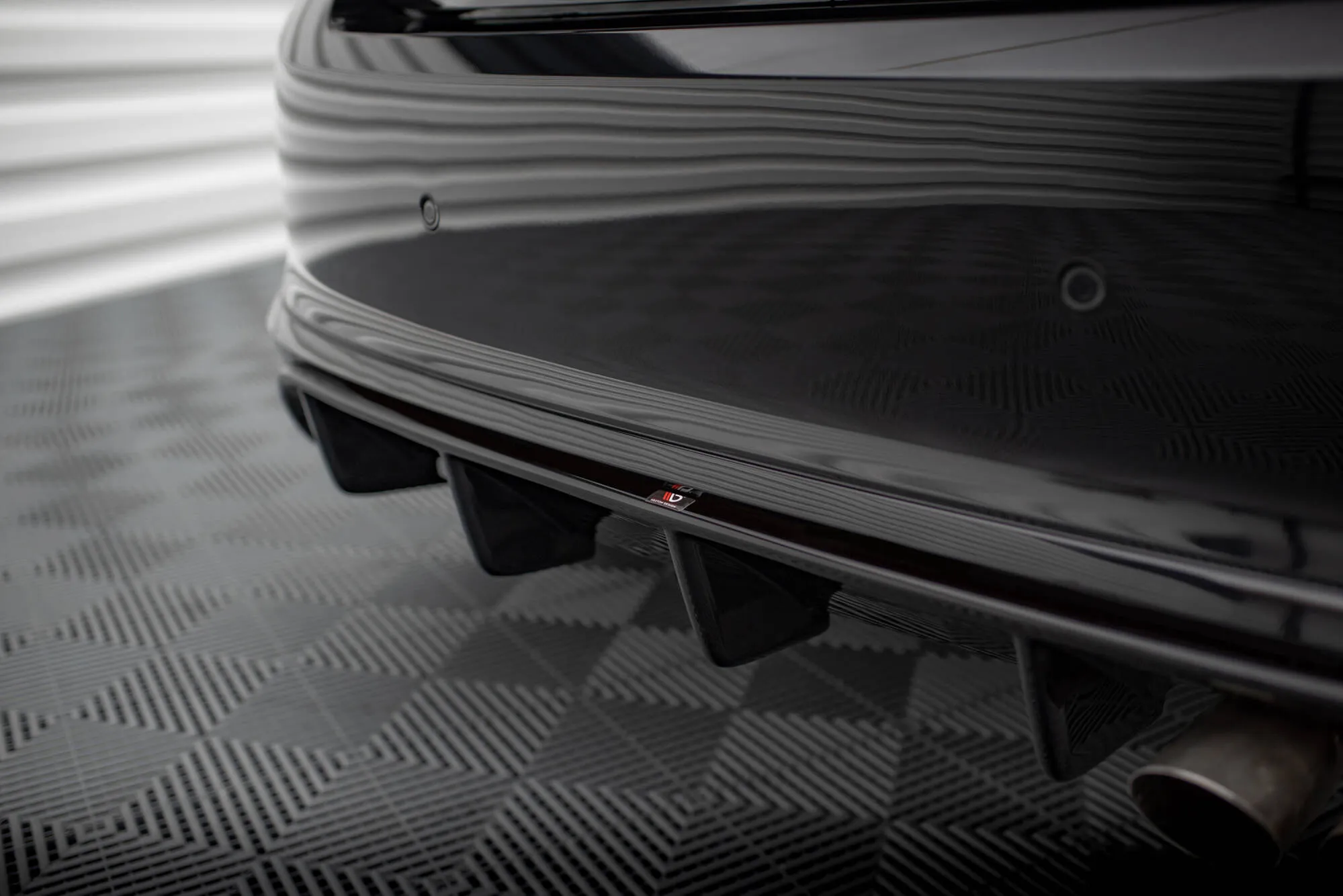 Diffuser V.2 Ford Fiesta Mk7 ST / ST-Line 2016 - 2023 | Glossy Black Edition – bilde 3