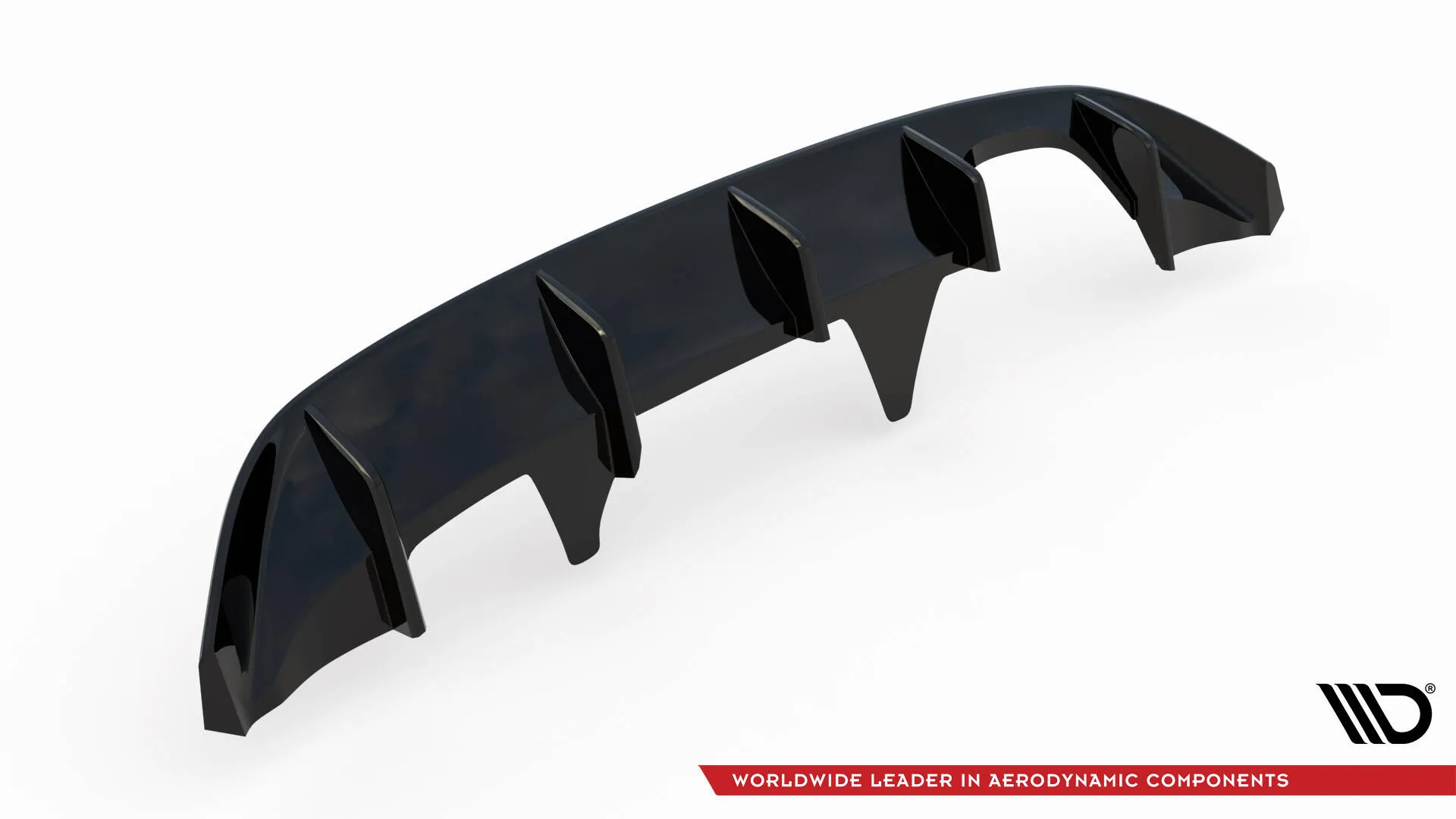 Diffuser V.2 Ford Fiesta Mk7 ST / ST-Line 2016 - 2023 | Glossy Black Edition – bilde 4