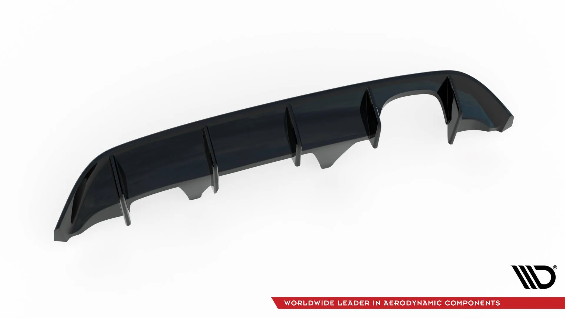Diffuser V.2 Ford Fiesta Mk7 ST / ST-Line 2016 - 2023 | Glossy Black Edition – bilde 5