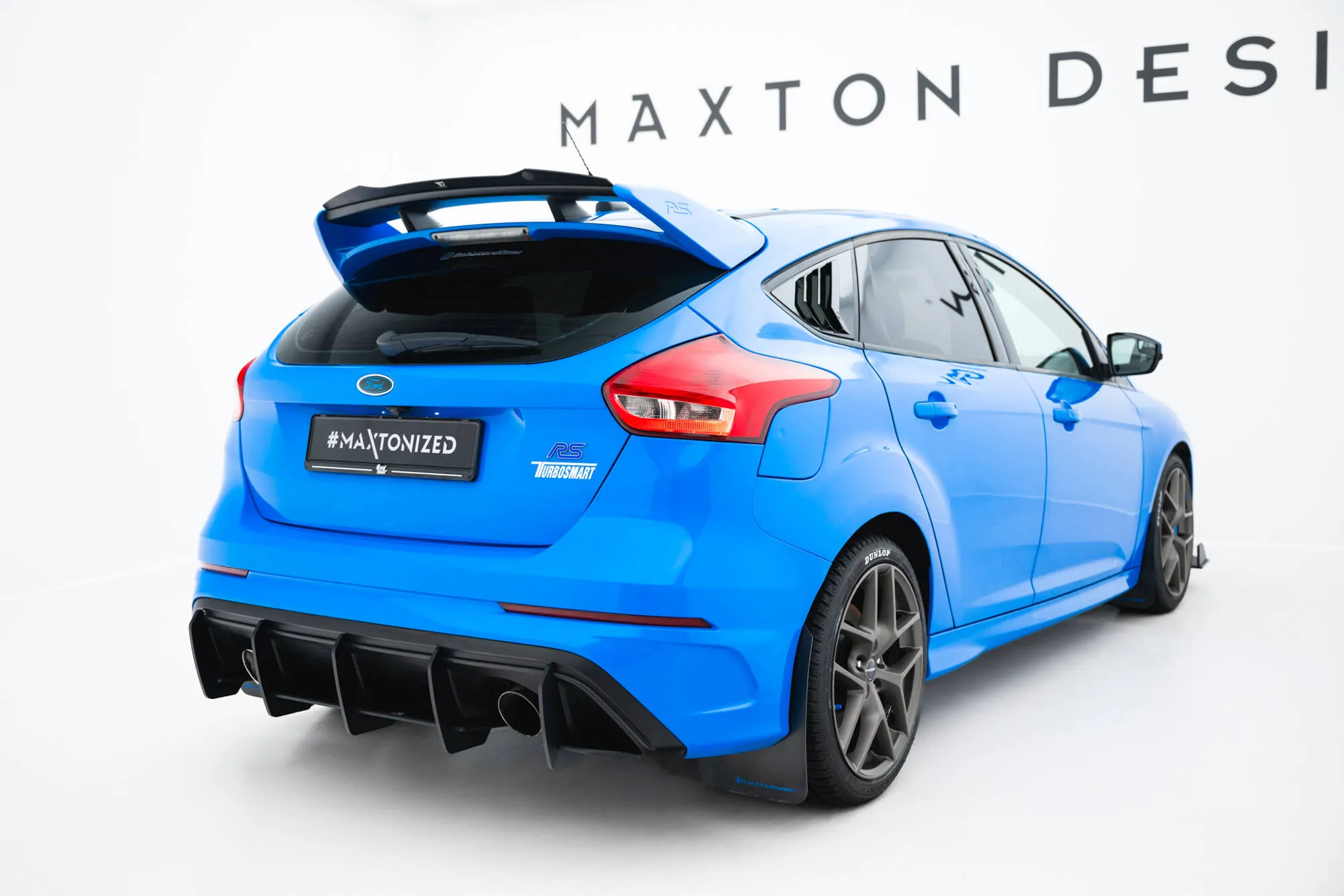 Diffuser V.2 Ford Focus III RS 2015 - 2018 | Street Pro Black Edition
