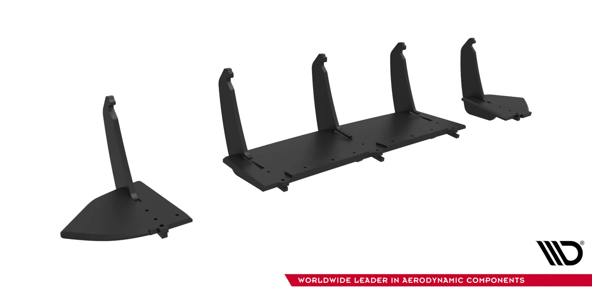 Diffuser V.2 Ford Focus III RS 2015 - 2018 | Street Pro Black Edition – bilde 5