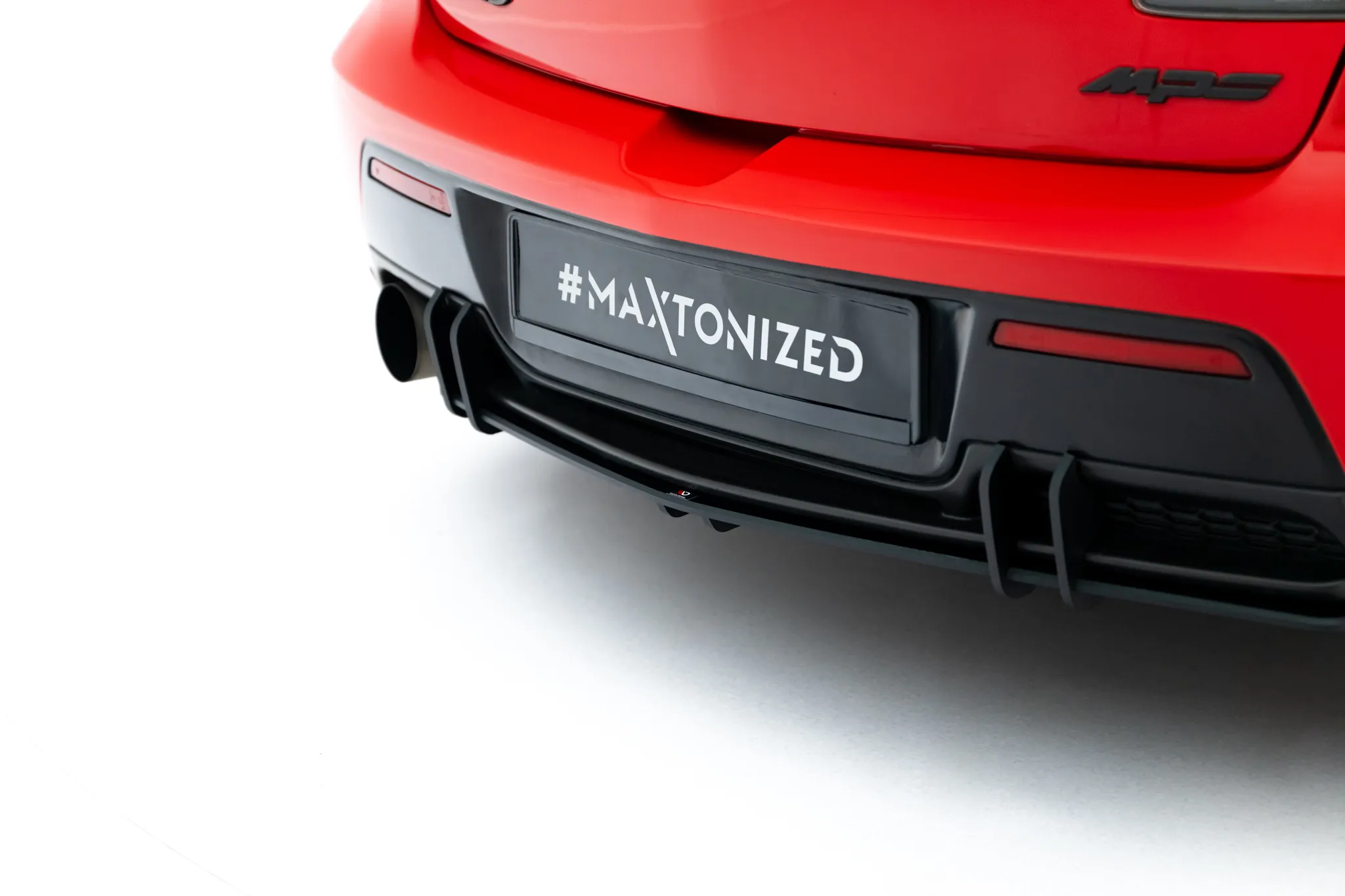 Diffuser V.2 Mazda 3 MPS (Mk1) 2006-2008 | Street Pro Black Edition – bilde 3