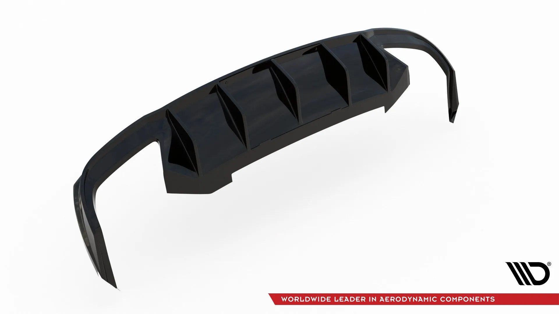 Diffuser V.2 Skoda Octavia RS (Mk3) 2012-2020 | Glossy Black Edition – bilde 5