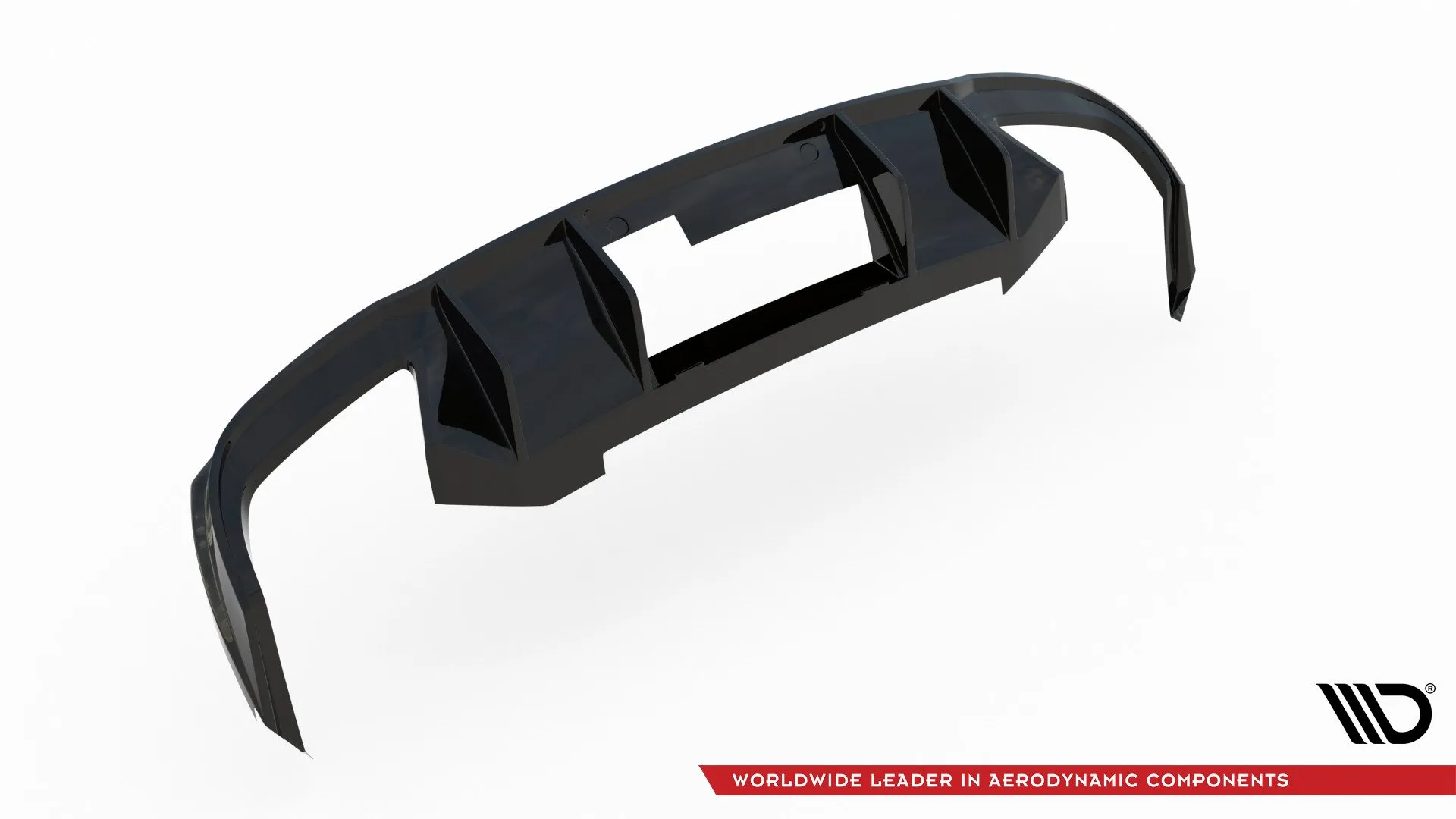 Diffuser V.2 Skoda Octavia RS (Mk3) 2012-2020 | Glossy Black Edition – bilde 6