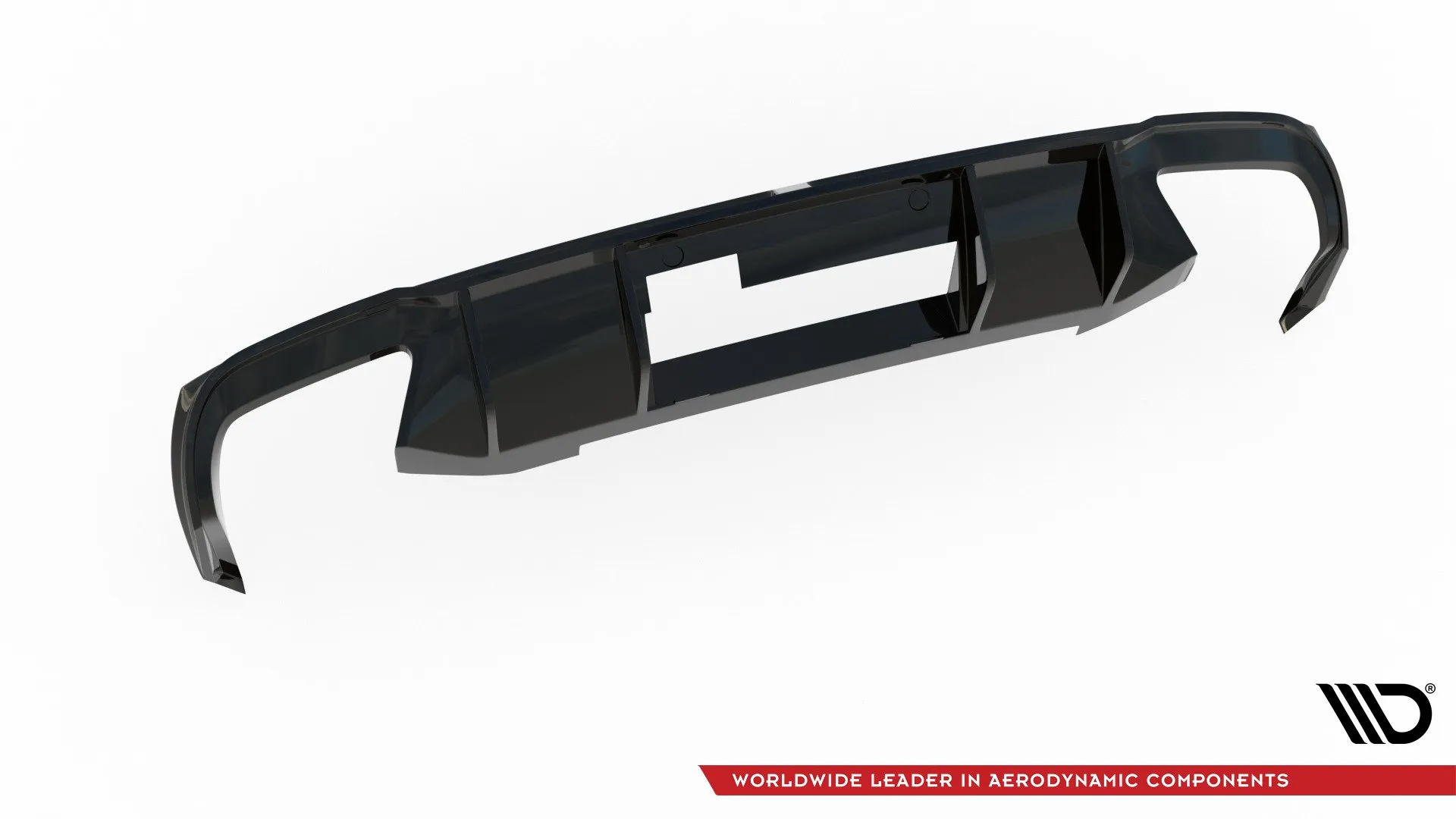 Diffuser V.2 Skoda Octavia RS (Mk3) 2012-2020 | Glossy Black Edition – bilde 8
