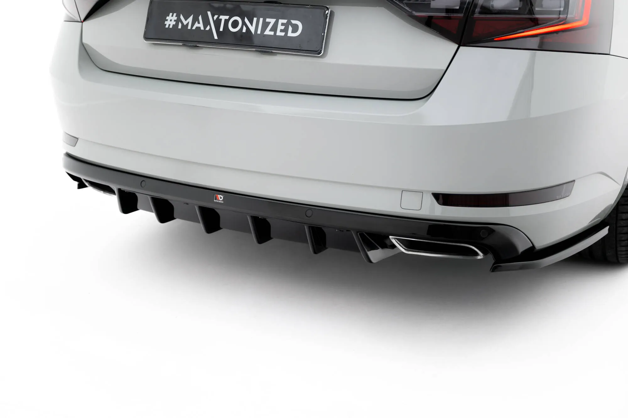 Diffuser V.2 Skoda Superb III 2015 - 2019 | Glossy Black Edition – bilde 4
