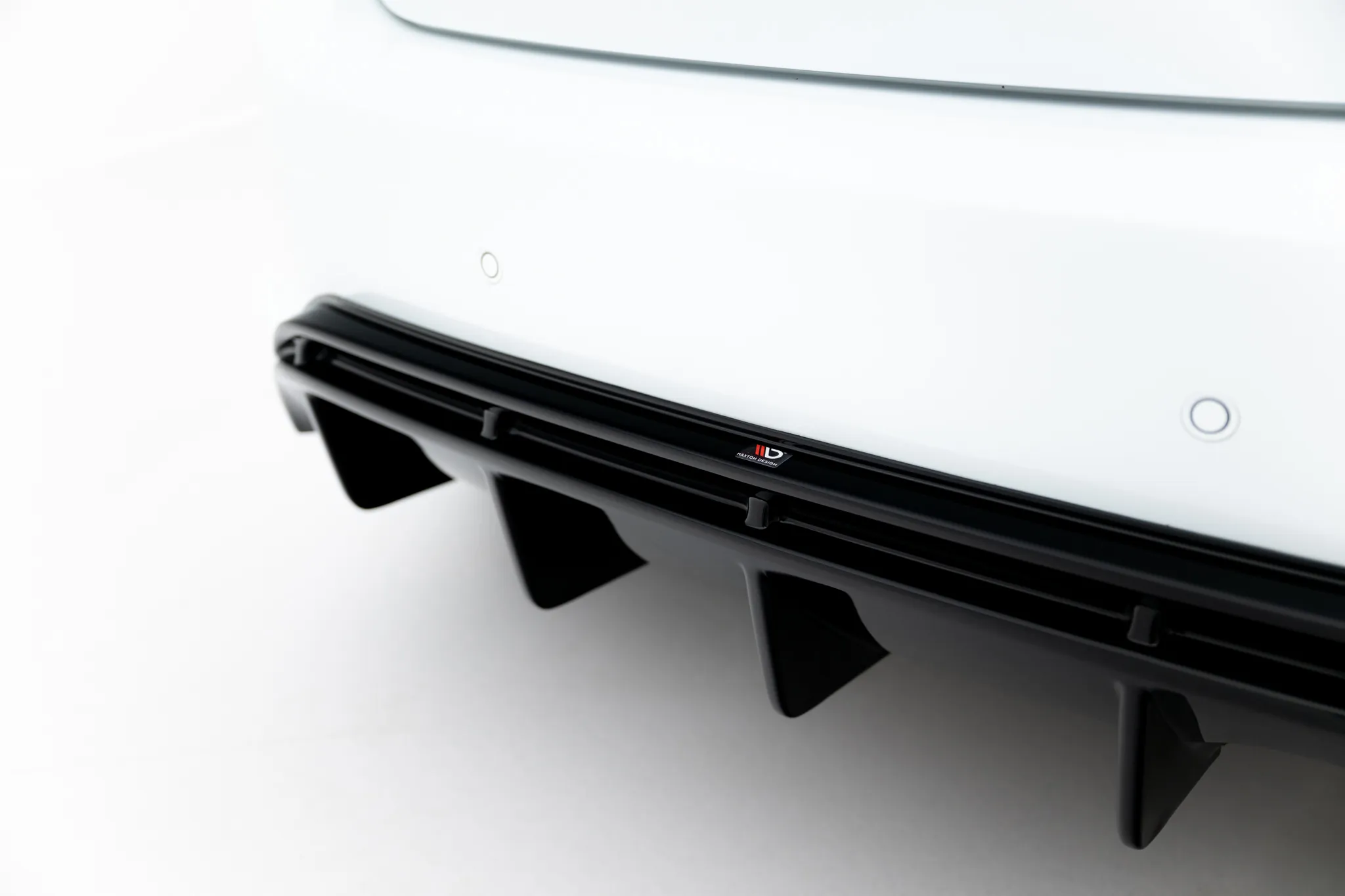 Diffuser V.2 V.2 Ford Fiesta Mk7 ST / ST-Line 2016 - 2023 | Glossy Black Edition – bilde 2